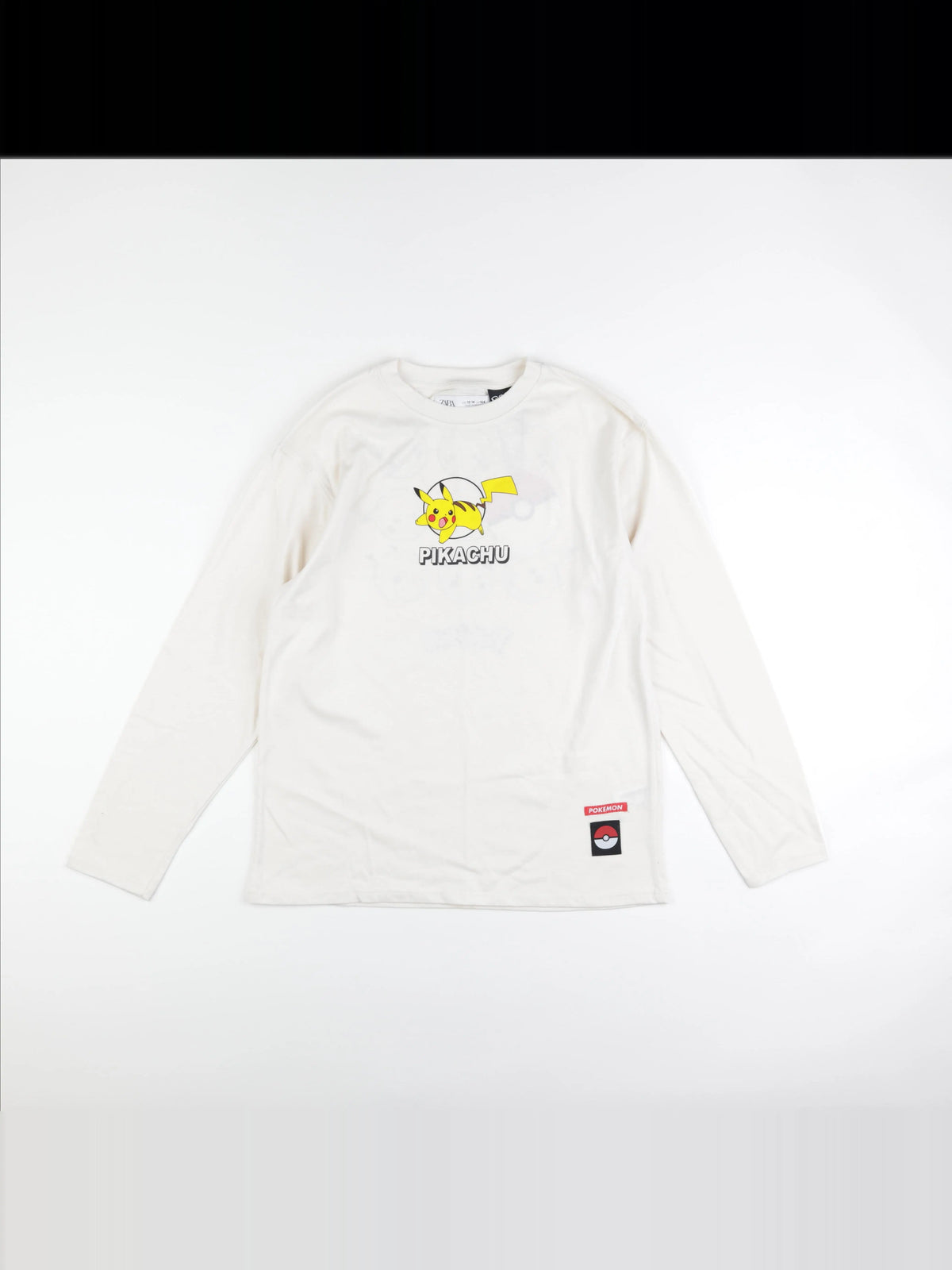 Zara - tee-shirt imprimé au dos beige - 13/14 ans
