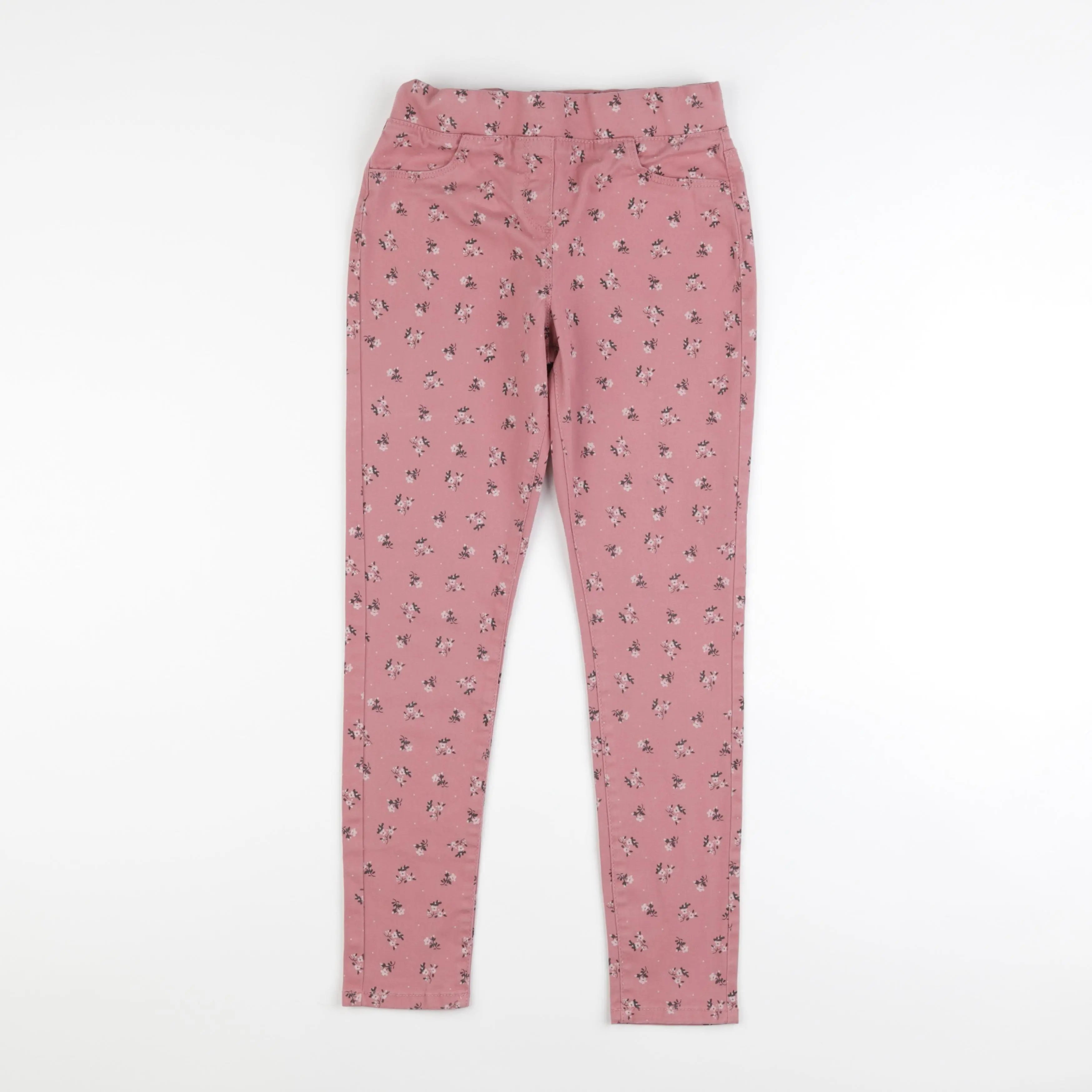 Vertbaudet - jegging rose - 10 ans