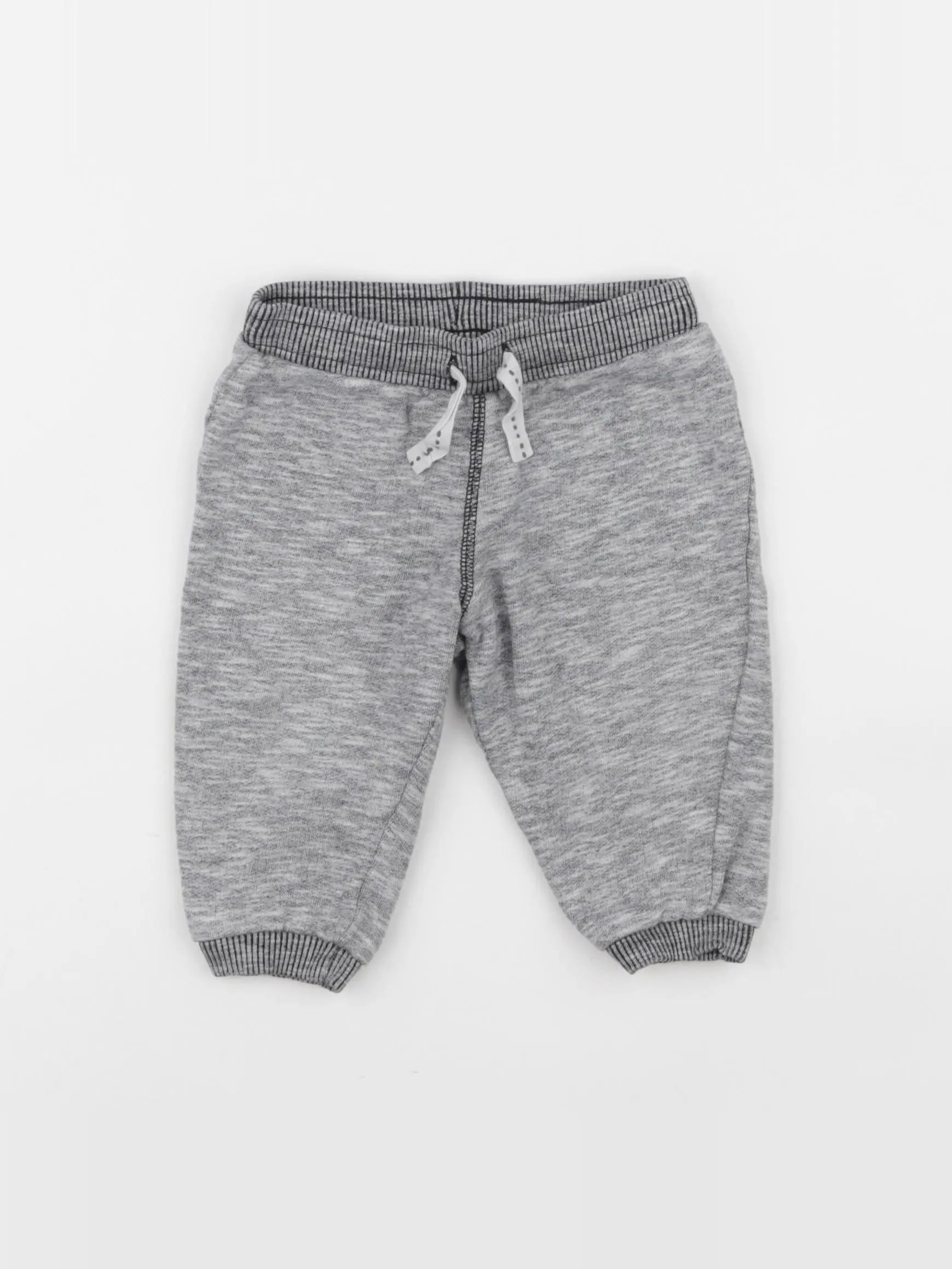H&M - jogging gris - 6/9 mois