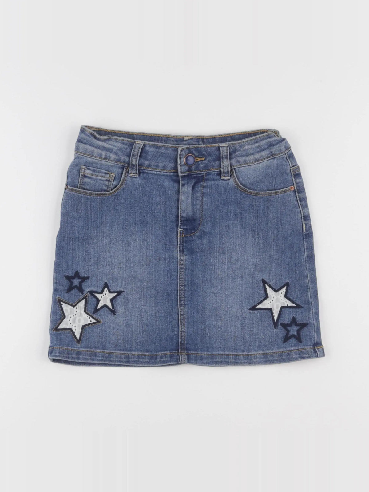 IKKS - jupe bleu - 8 ans