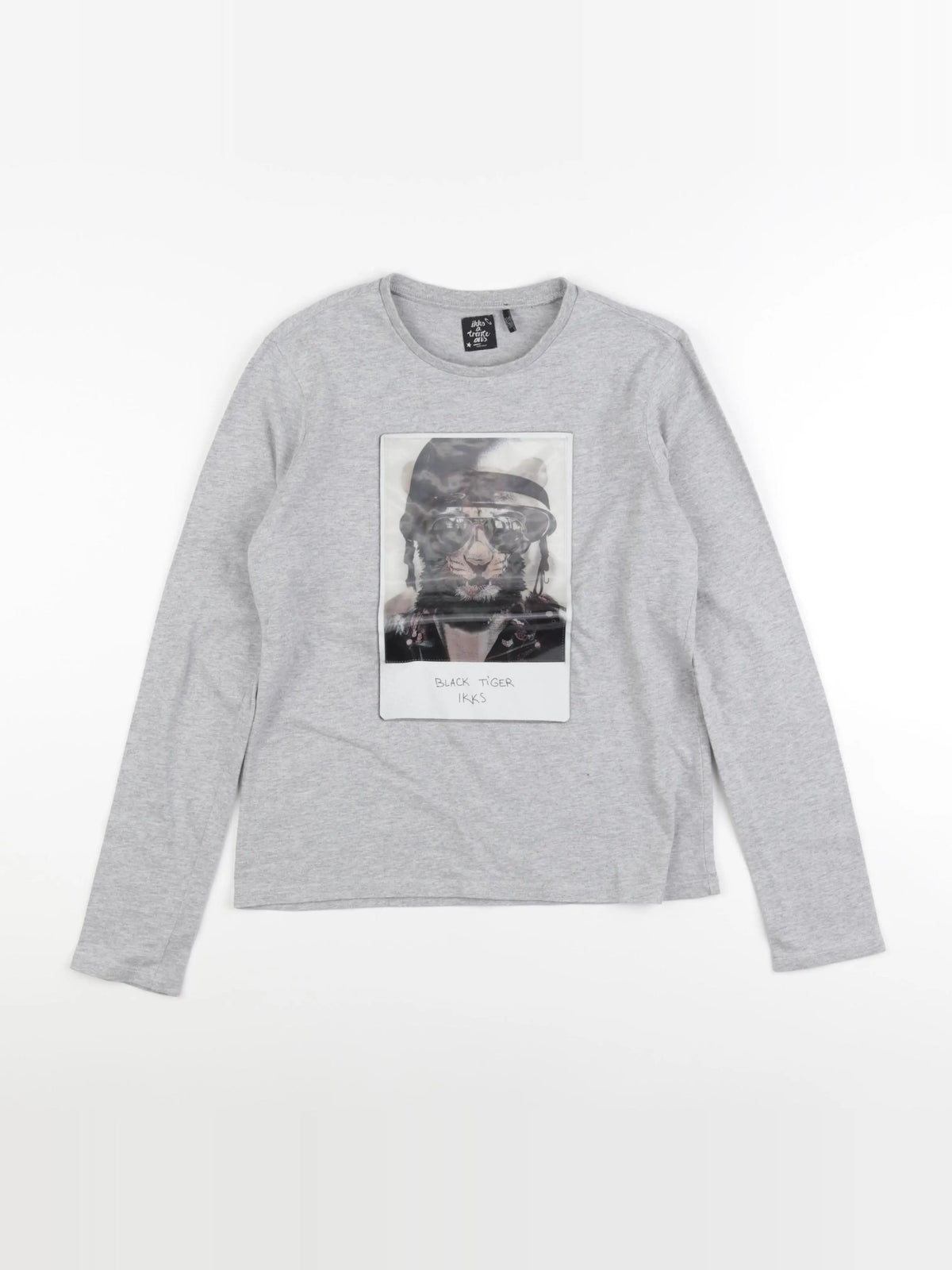 IKKS - tee-shirt gris - 12 ans