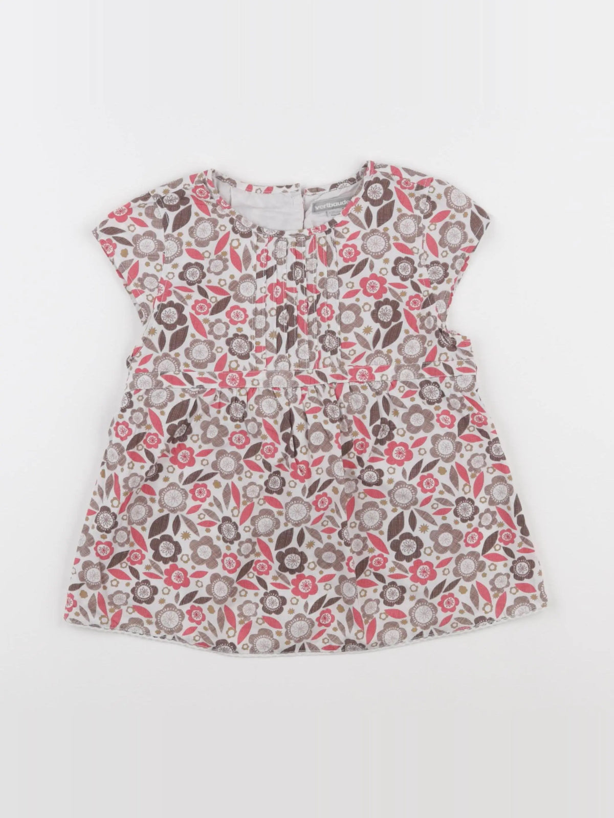 Vertbaudet - blouse rose - 8 ans