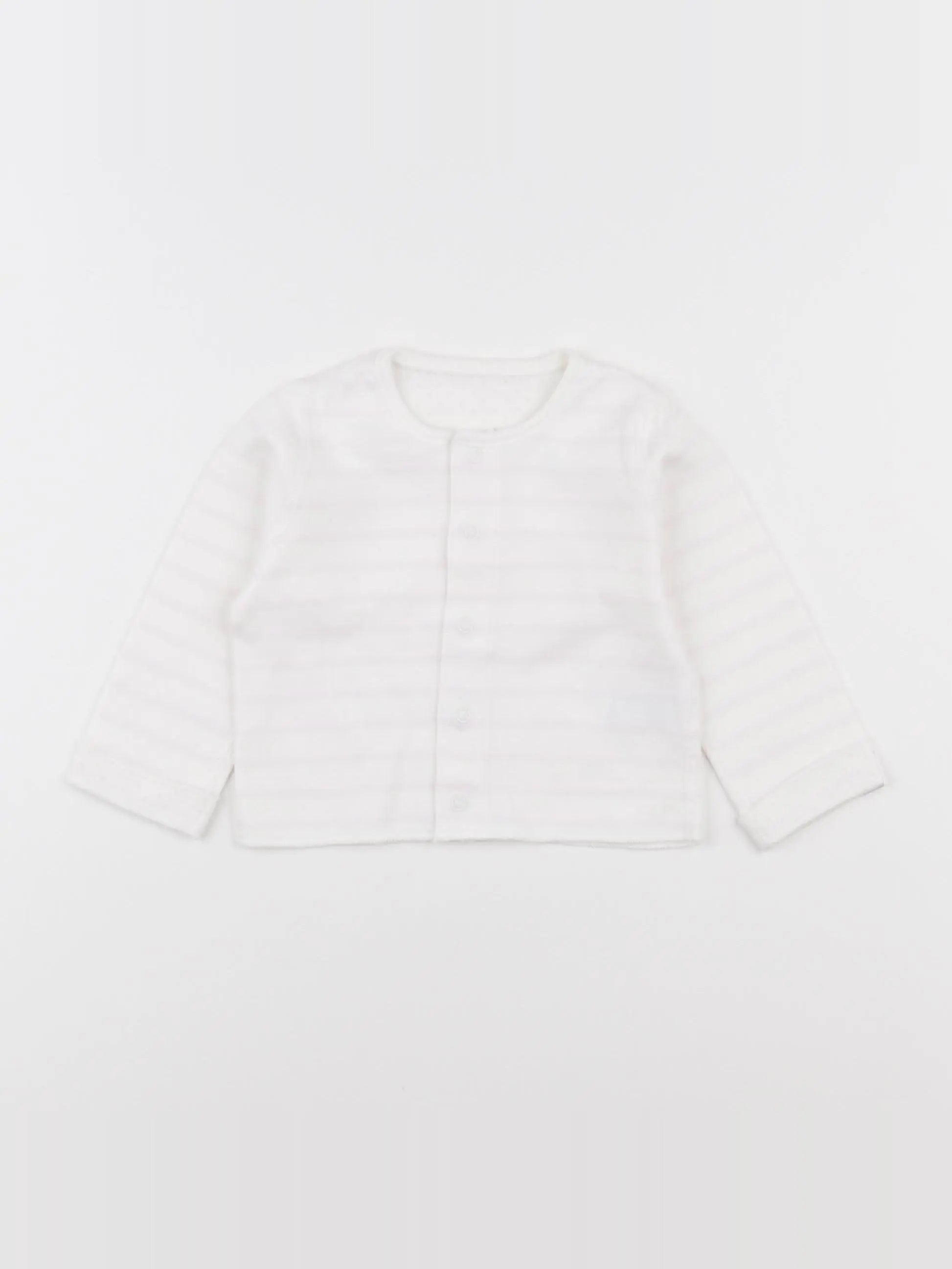 Petit Bateau - tee-shirt blanc, rose - 6 mois