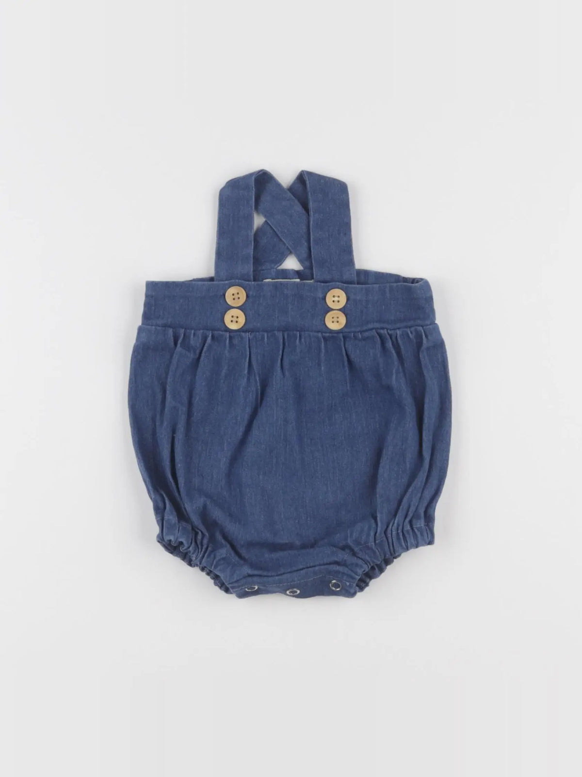 Frangin Frangine - bloomer bleu - 3 mois