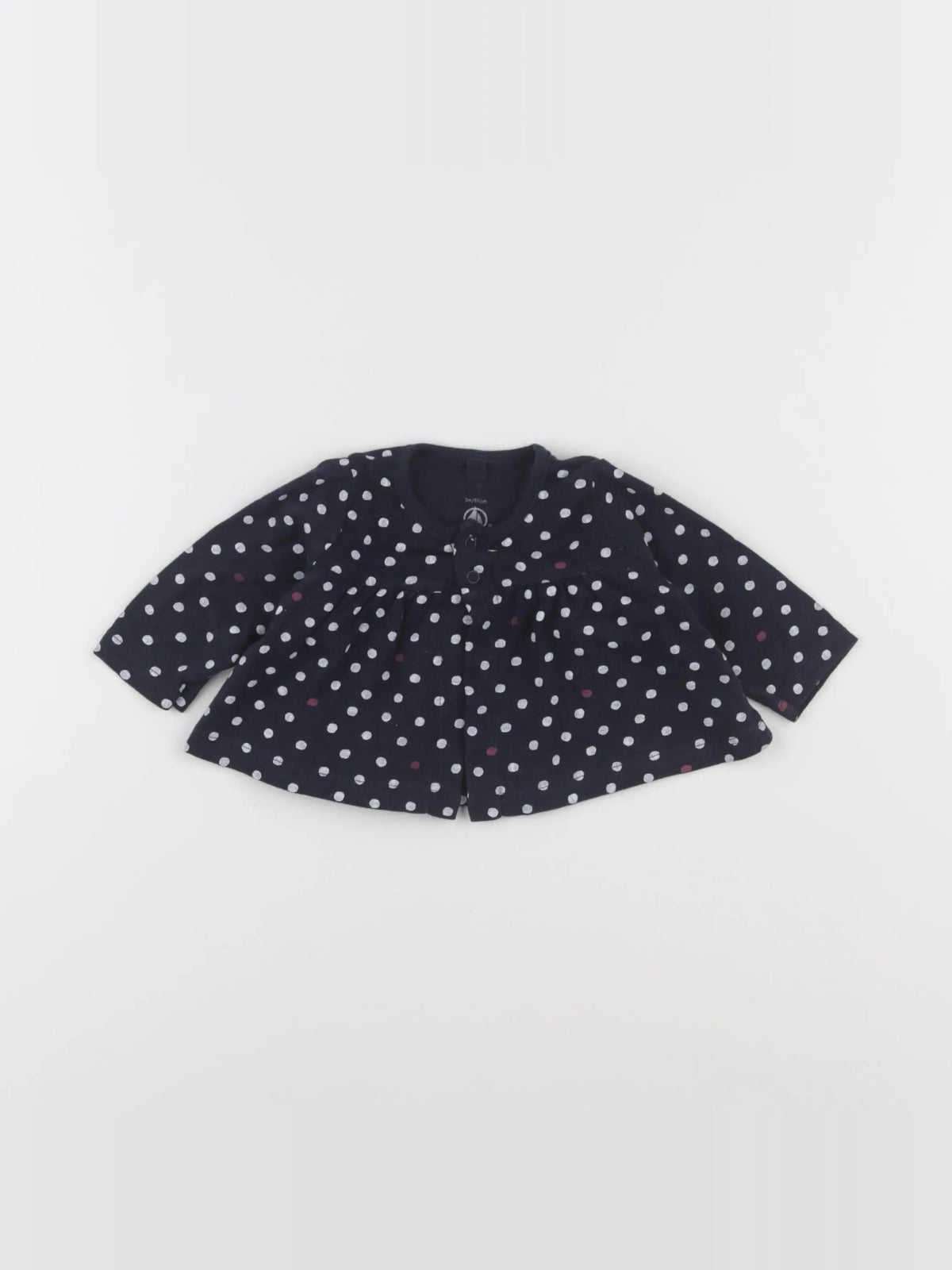 Petit Bateau - tee-shirt bleu - 3 mois