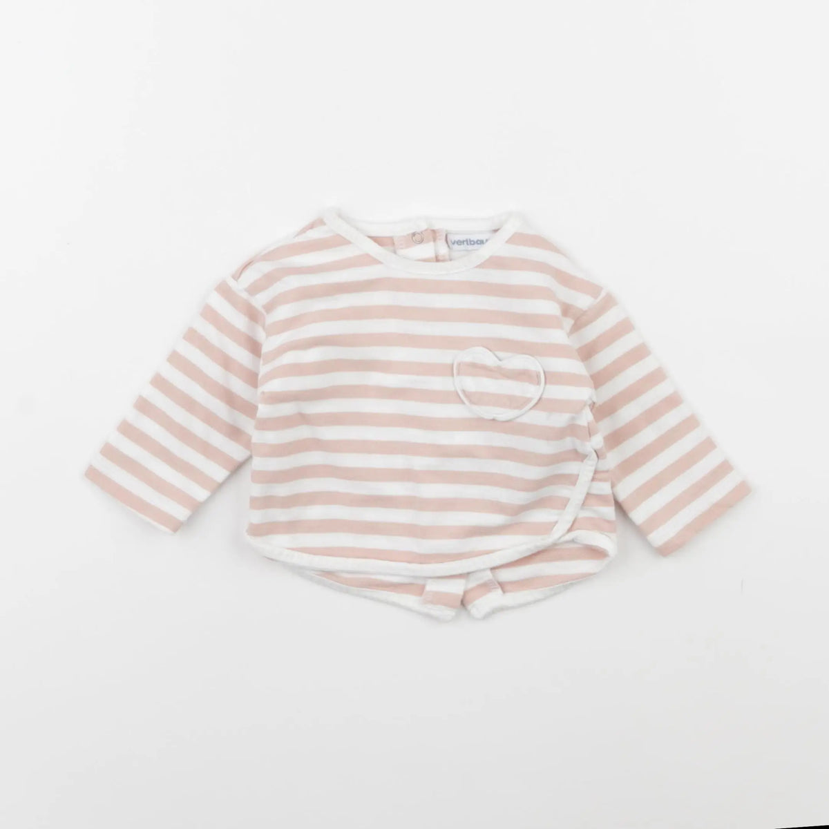 Vertbaudet - tee-shirt rose - 3 mois