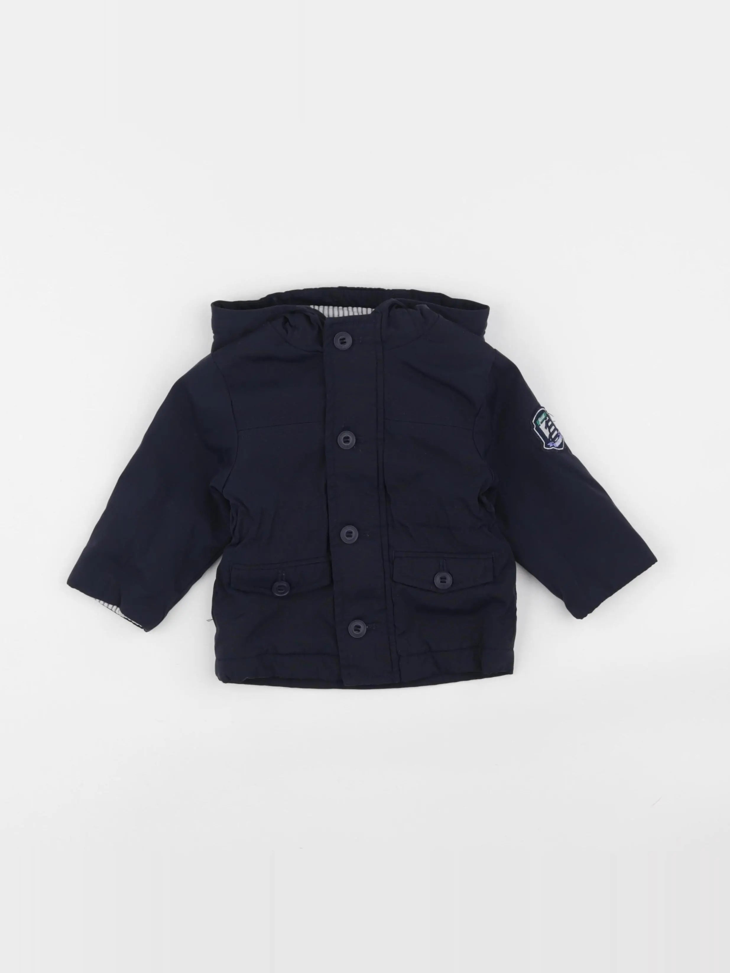Jacadi - imperméable bleu - 6 mois