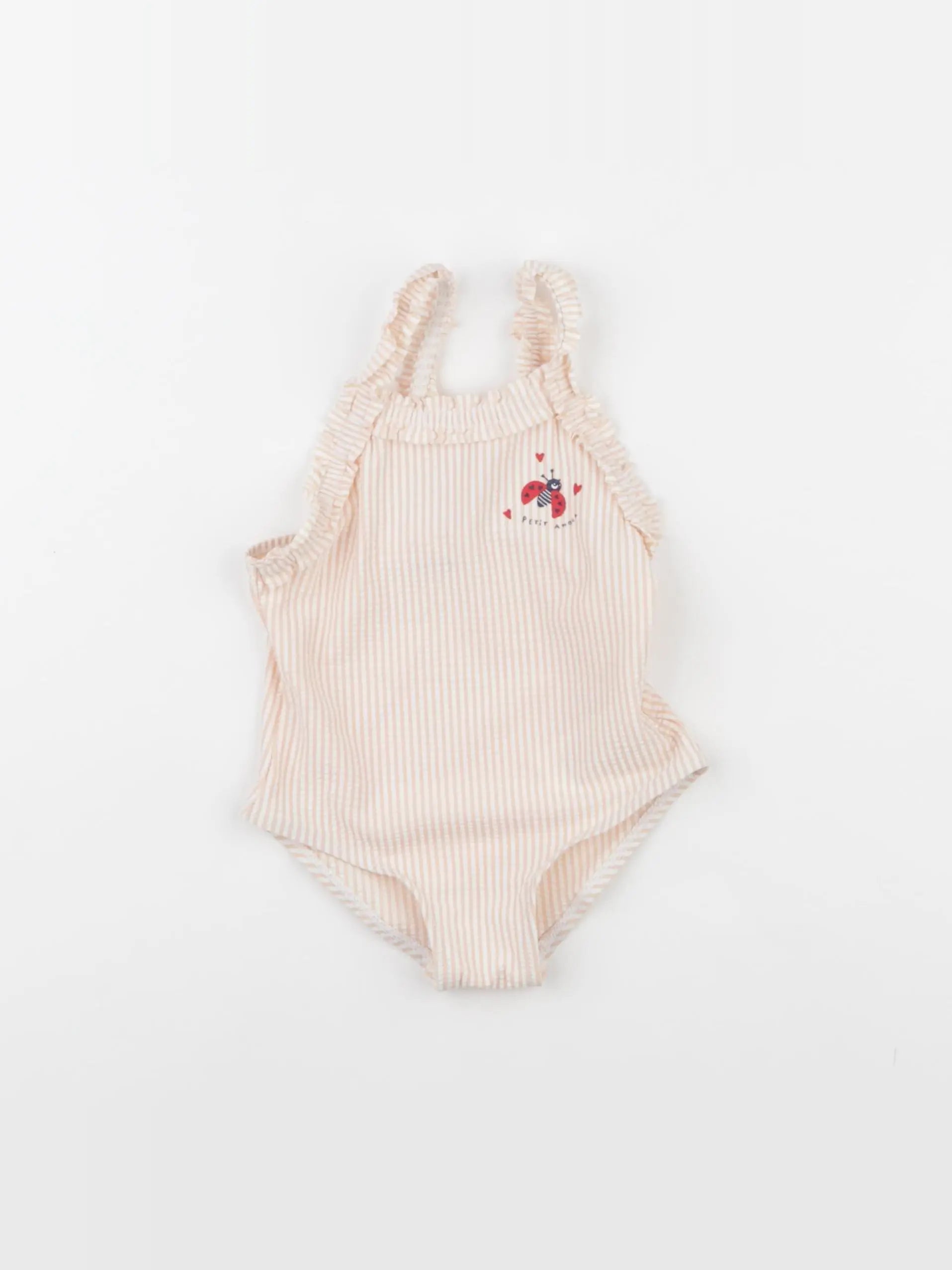 Vertbaudet - maillot de bain rose - 18 mois