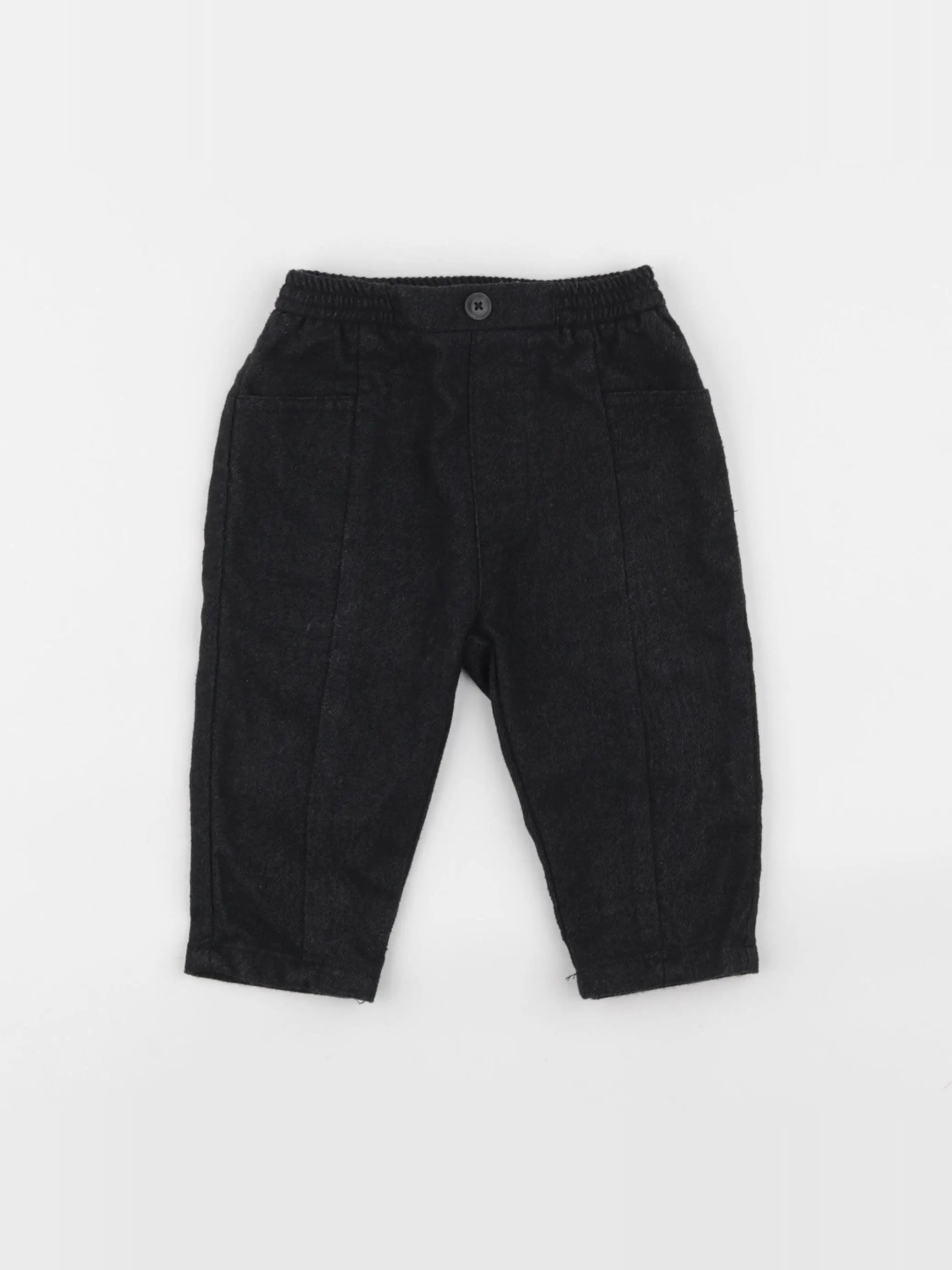 Zara - pantalon noir - 9/12 mois
