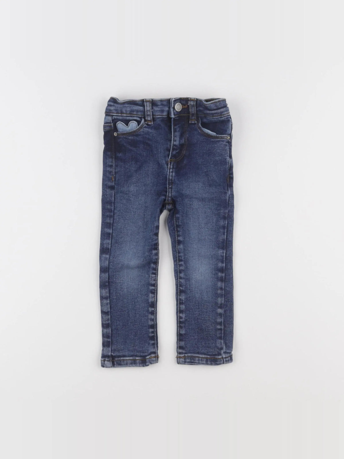 Vertbaudet - jean bleu - 2 ans