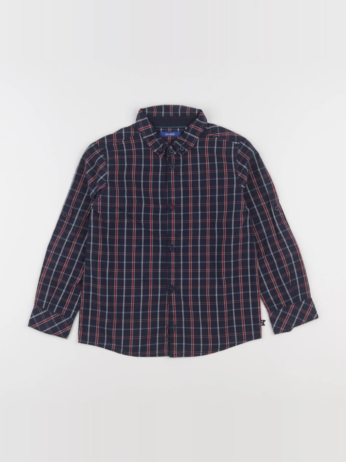 Okaidi - chemise bleu - 6 ans
