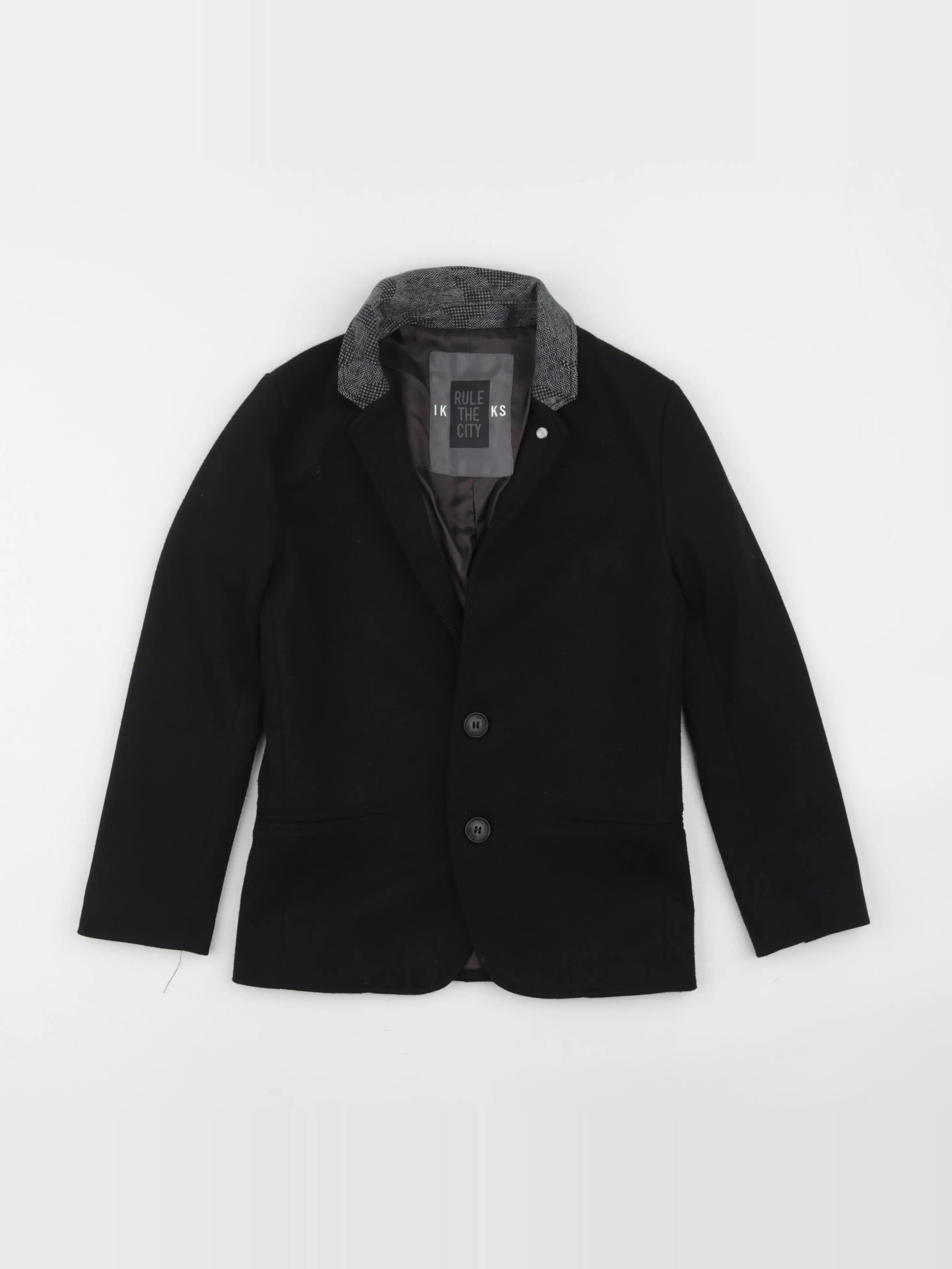 IKKS - veste noir - 8 ans