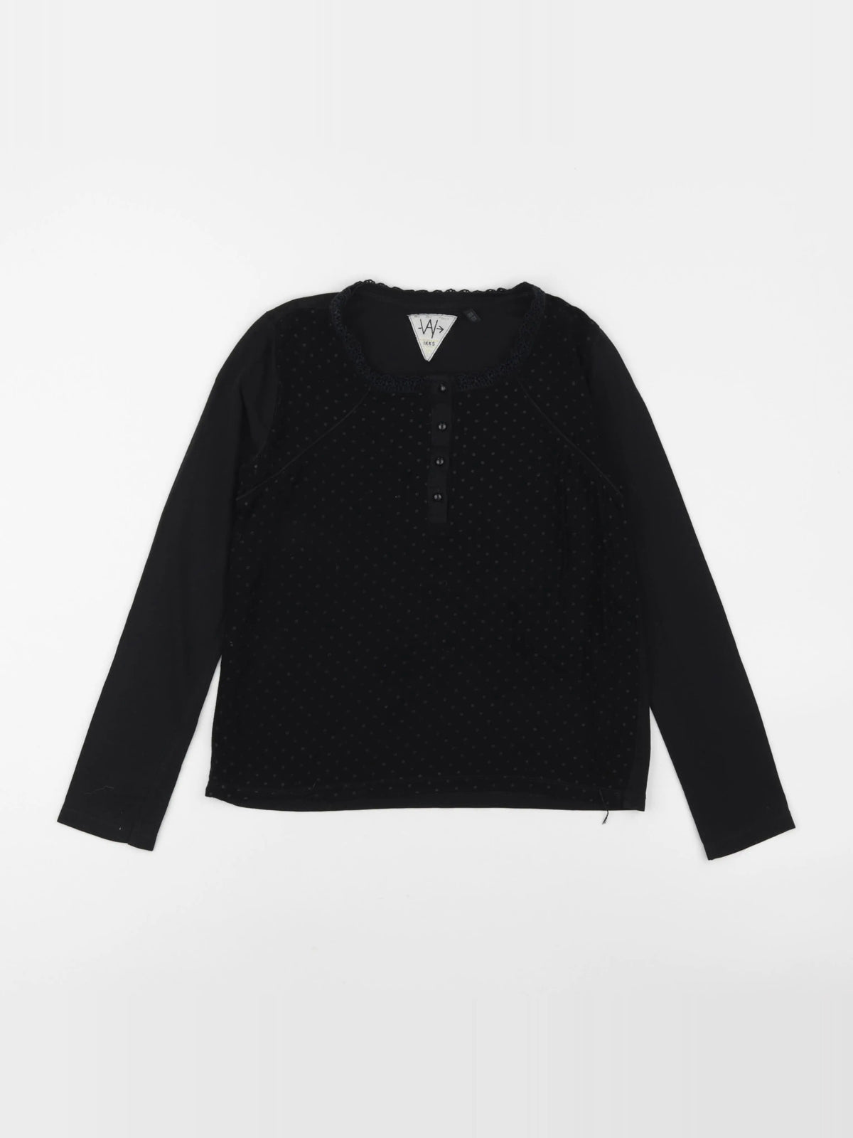 IKKS - tee-shirt noir - 10 ans