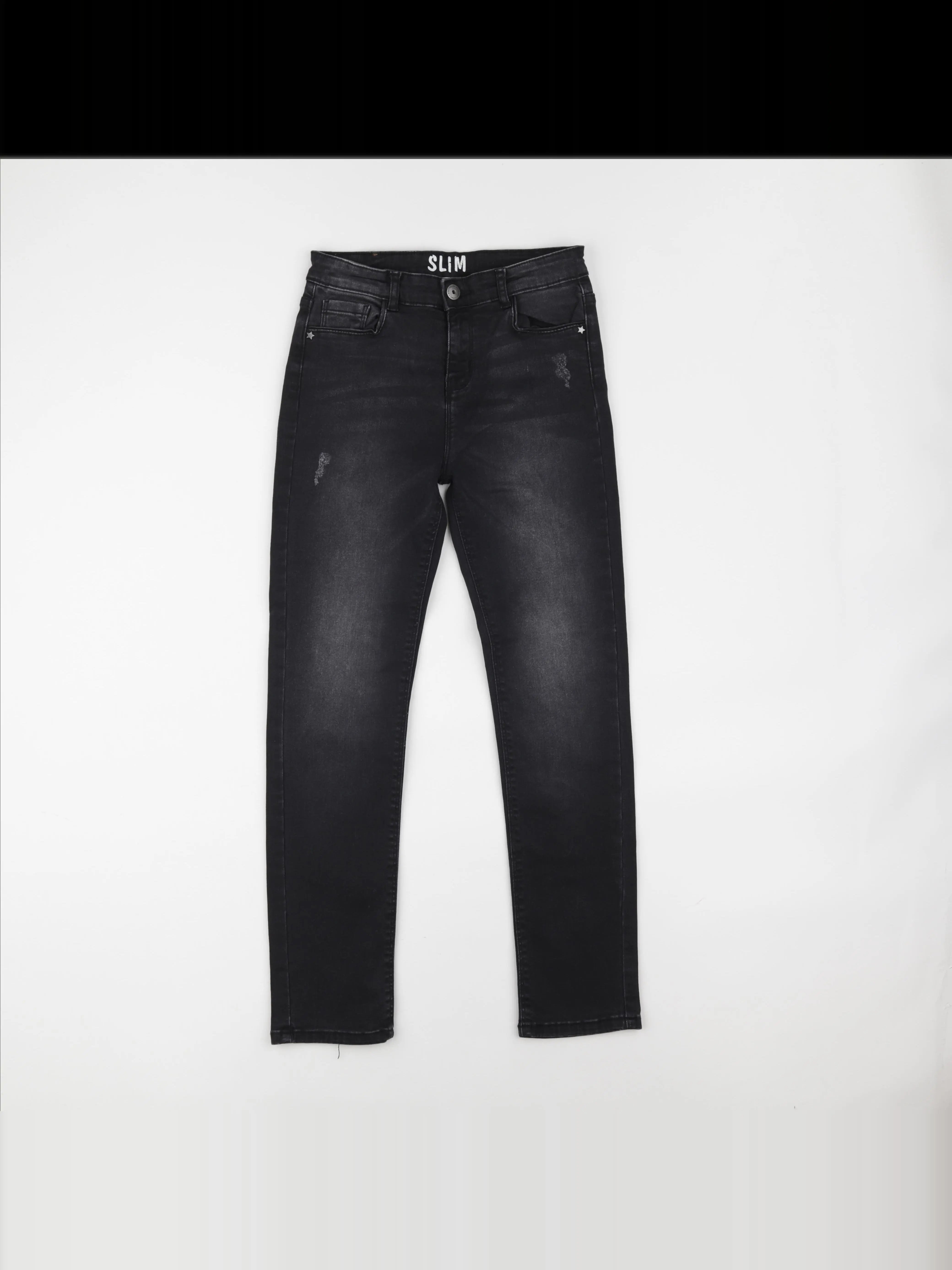 Vertbaudet - jean gris - 12 ans
