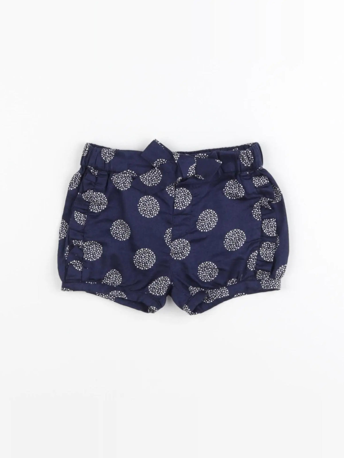 Vertbaudet - short bleu - 9 mois