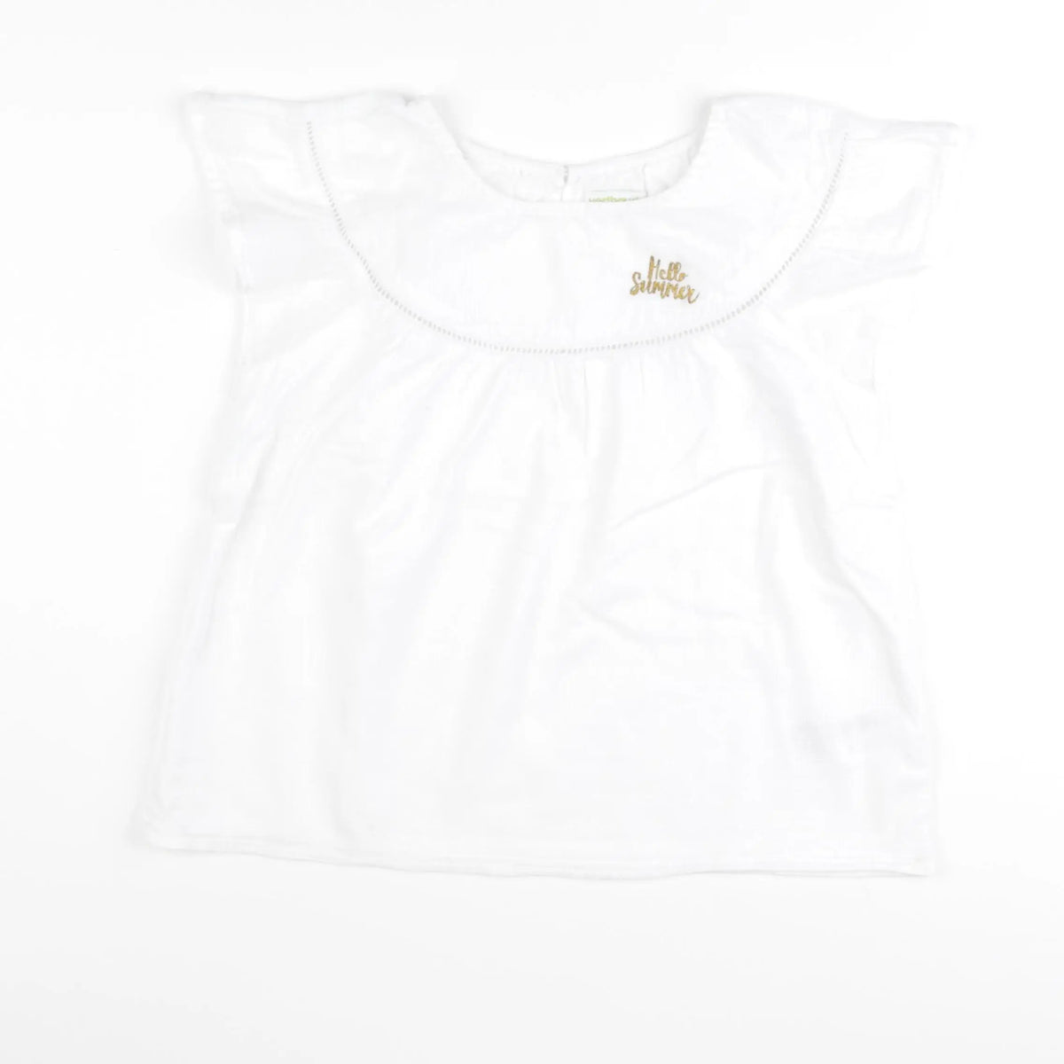 Vertbaudet - blouse blanc - 10 ans