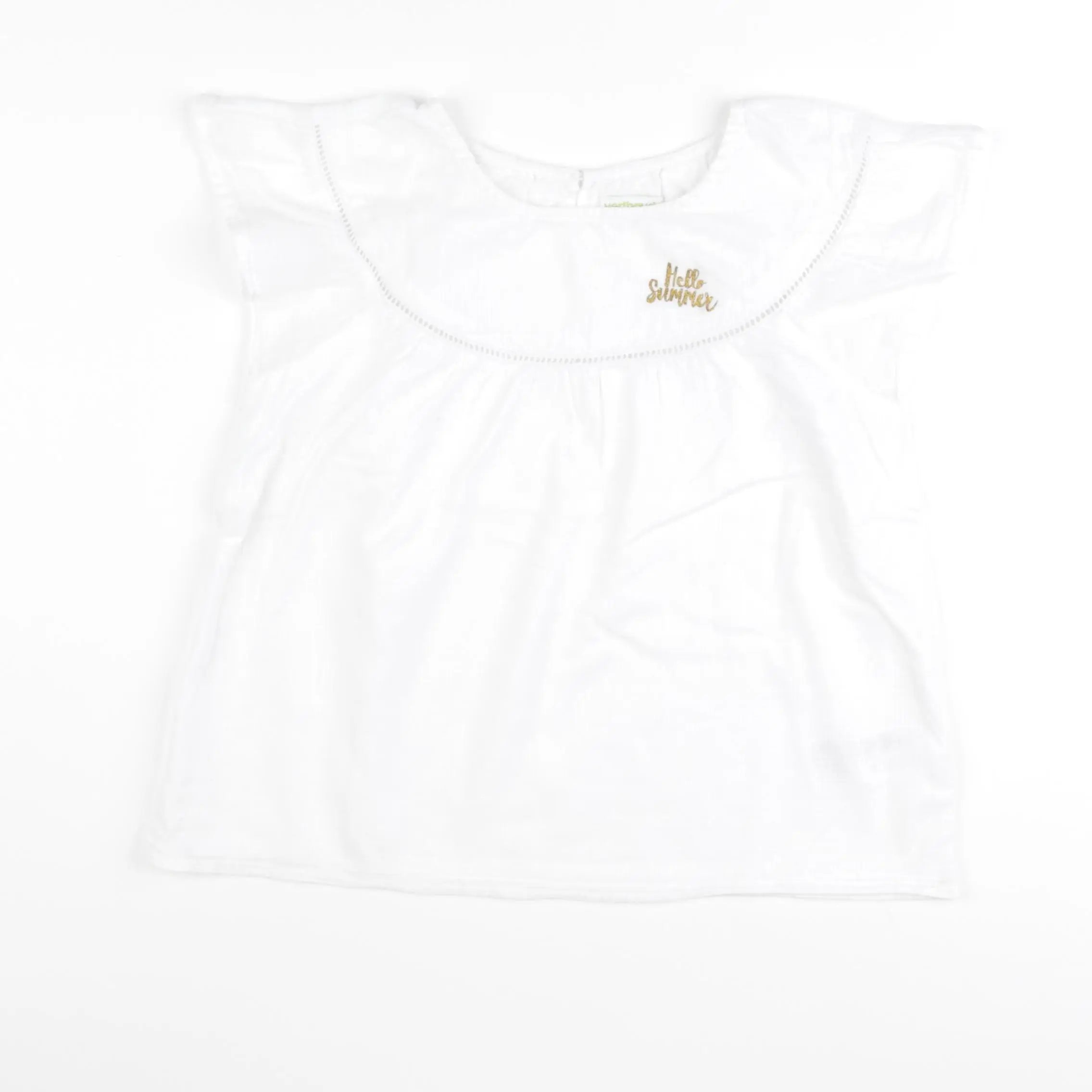 Vertbaudet - blouse blanc - 10 ans