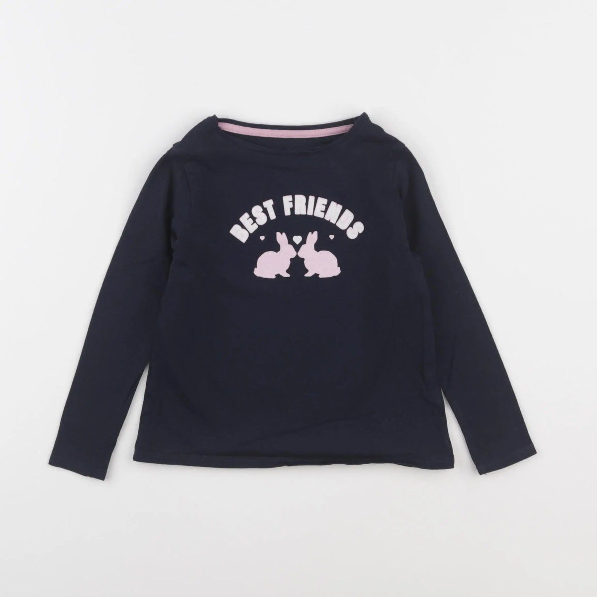 Vertbaudet - tee-shirt bleu - 4 ans