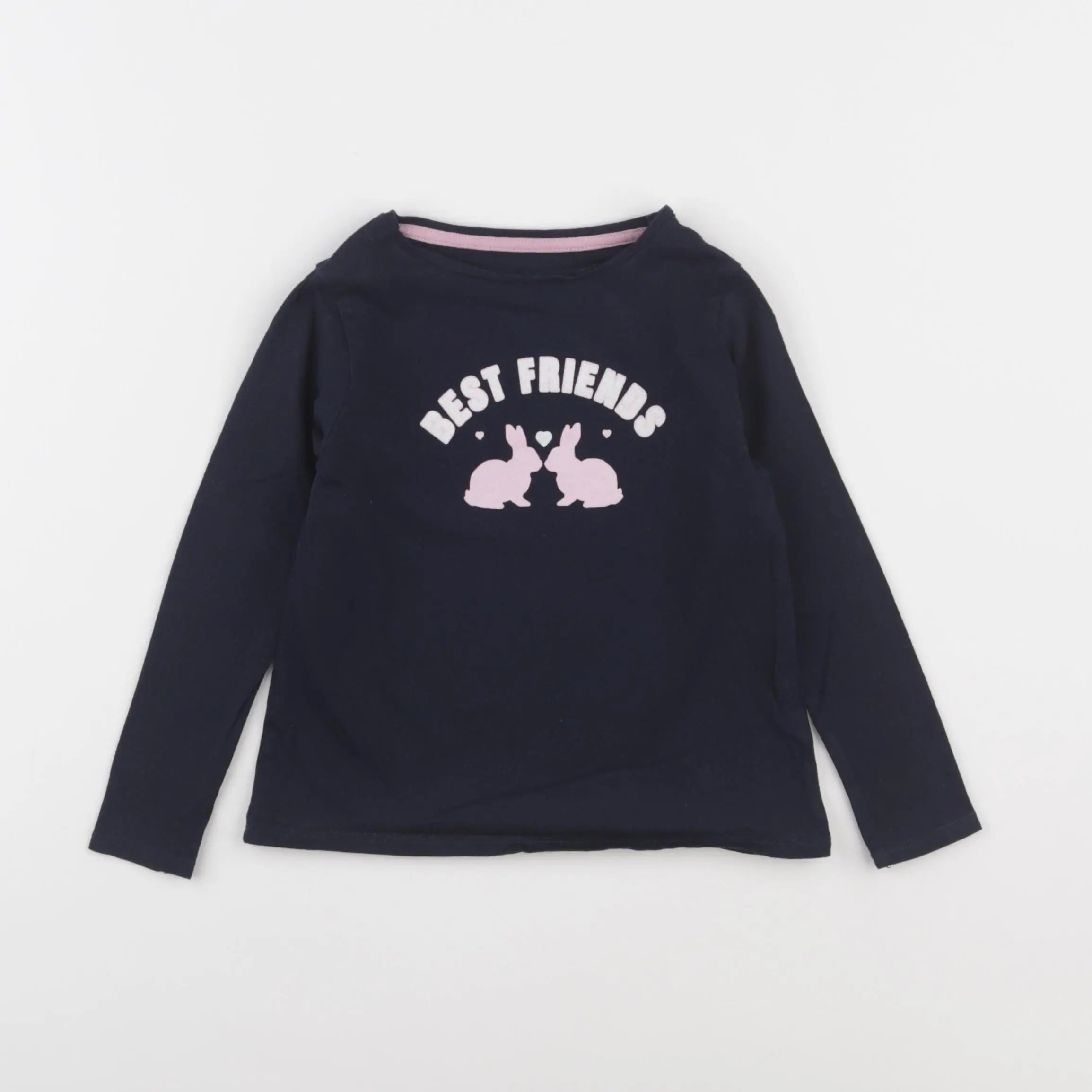Vertbaudet - tee-shirt bleu - 4 ans