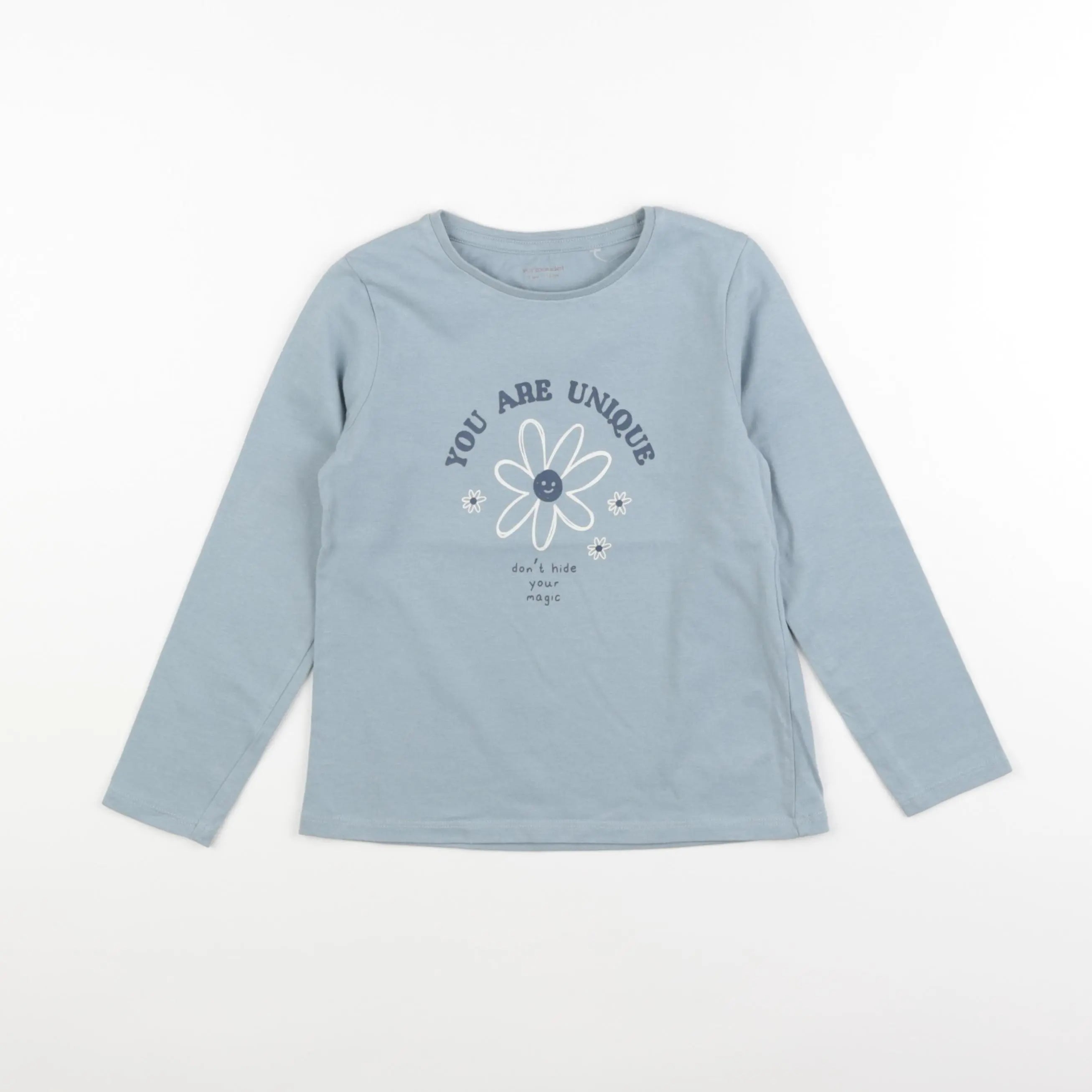 Vertbaudet - tee-shirt vert - 6 ans