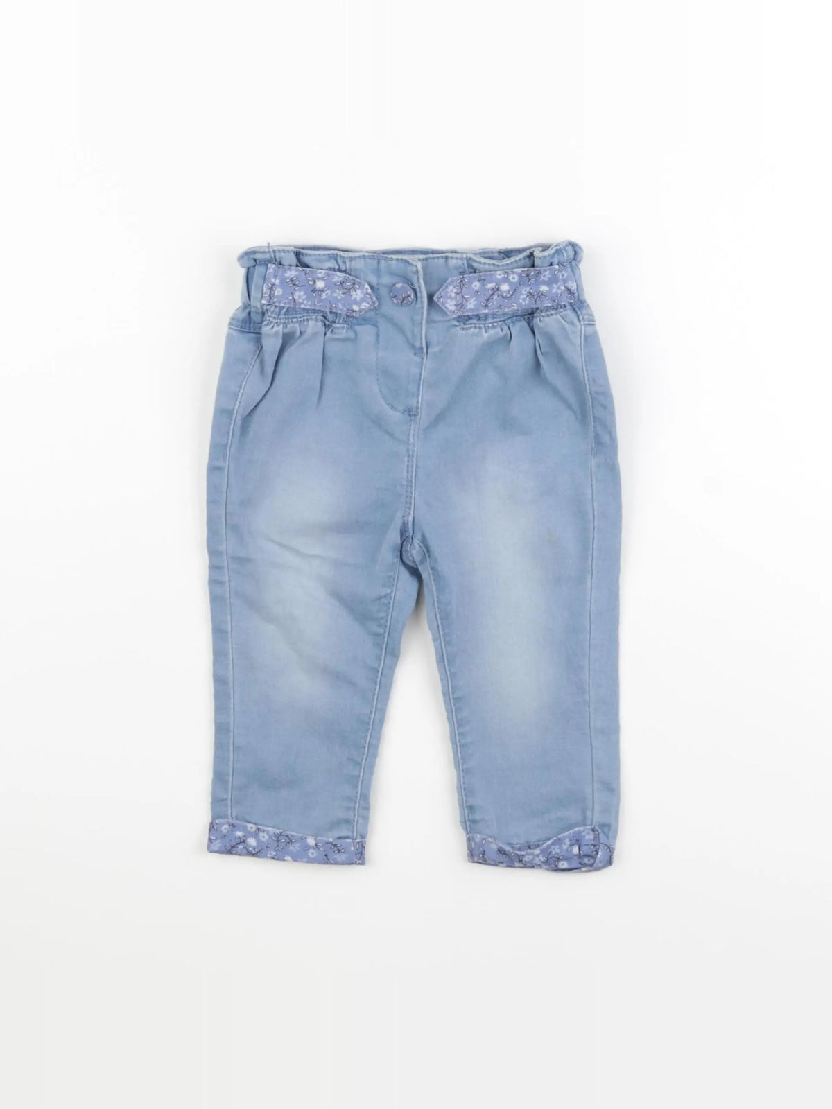 Tape à l'oeil - pantalon bleu - 9 mois