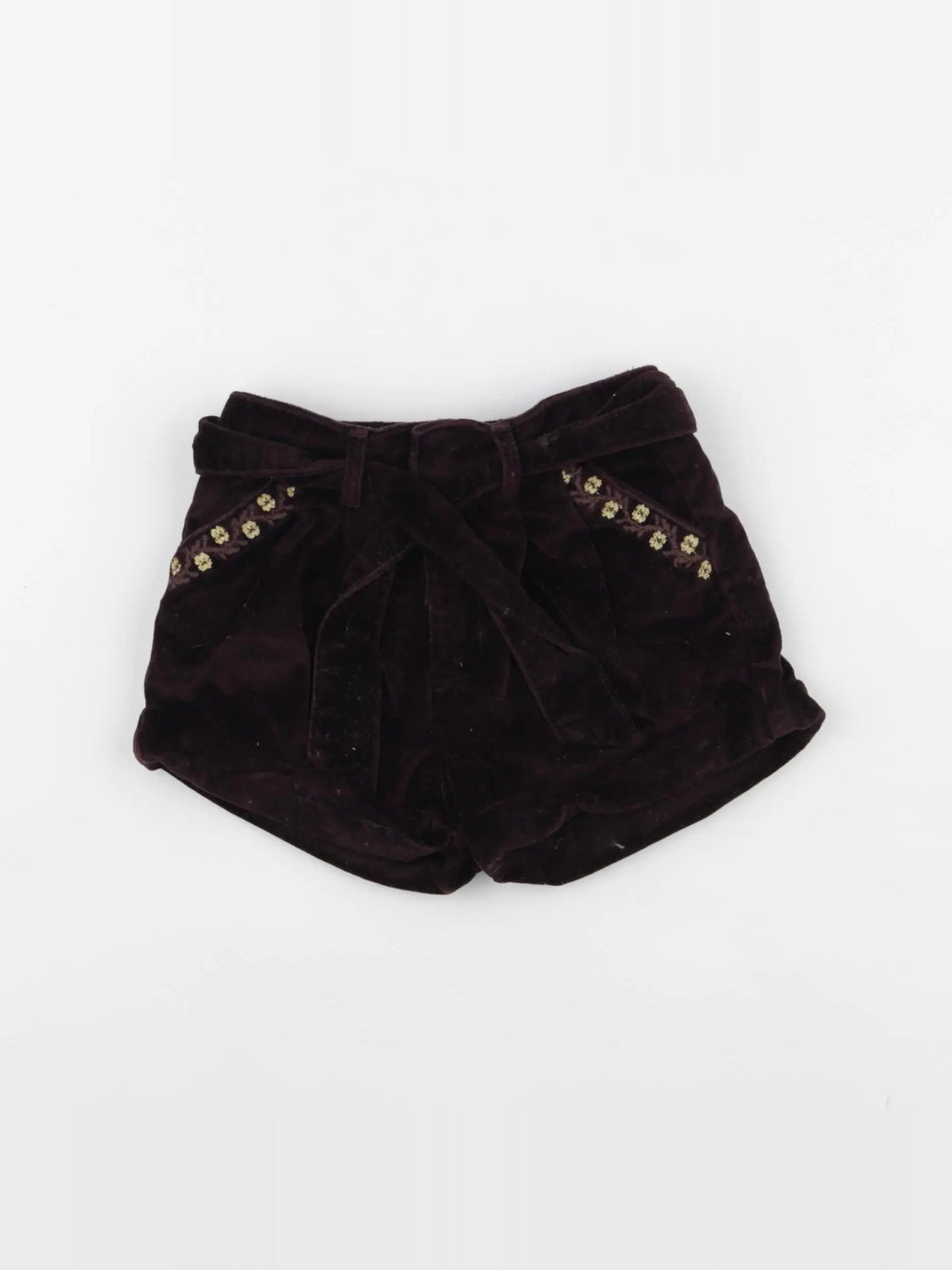 Vertbaudet - short violet - 2 ans