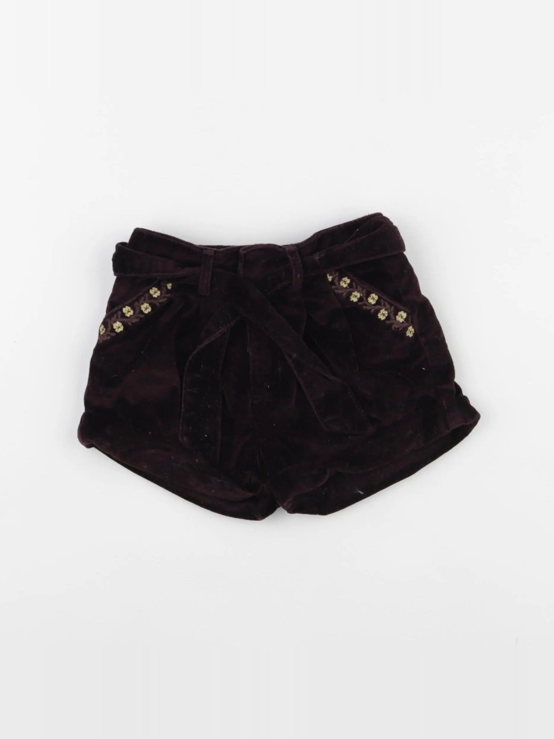 Vertbaudet - short violet - 2 ans