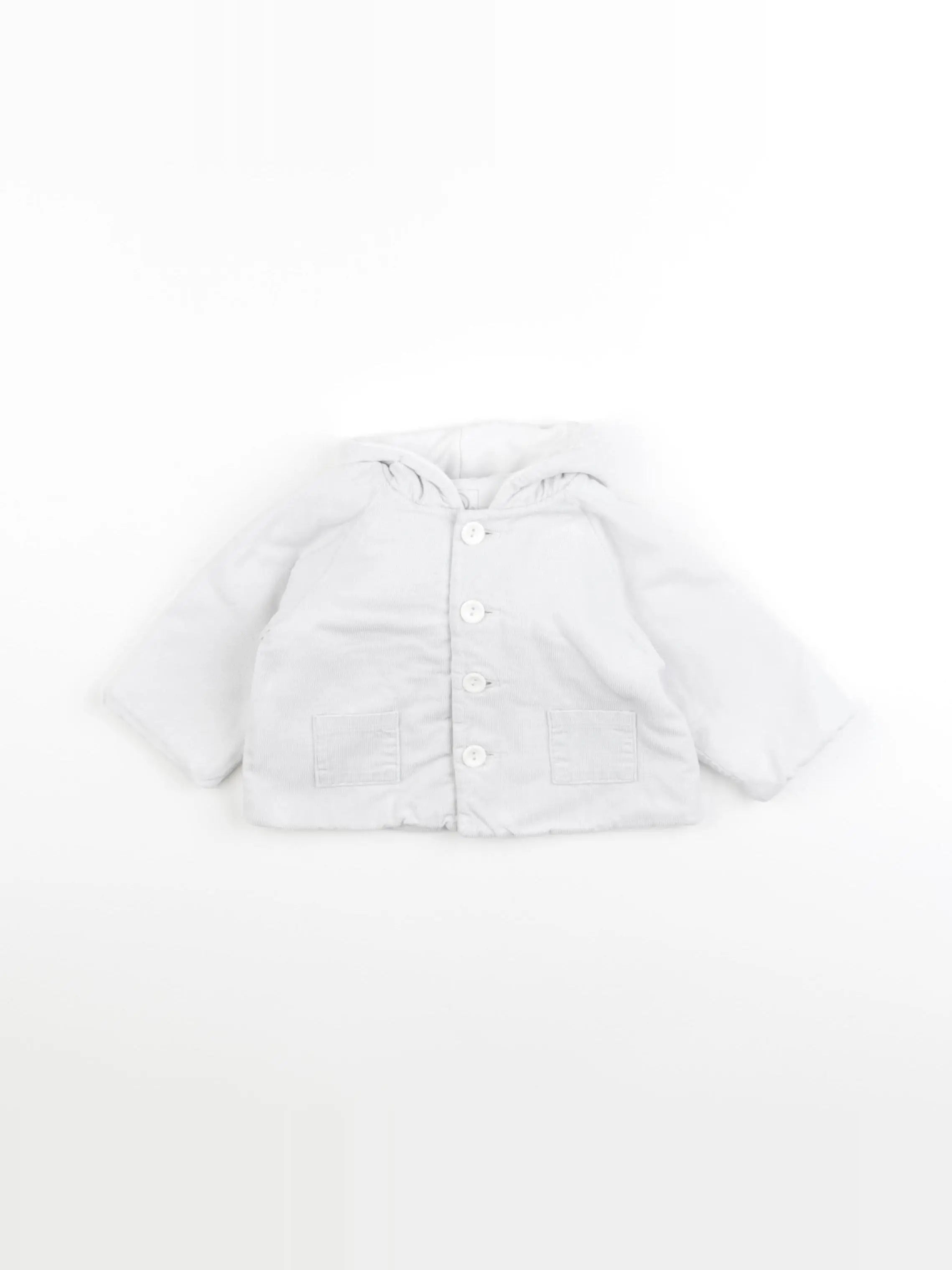 Petit Bateau - veste gris - 3 mois