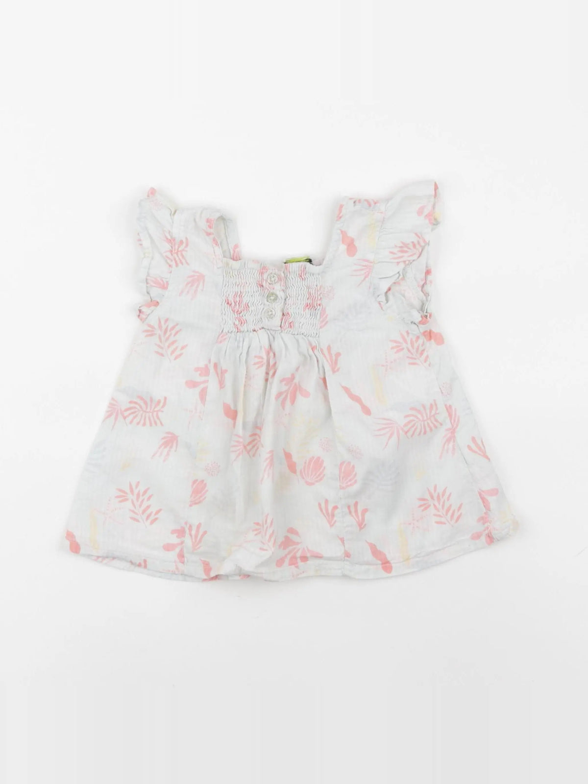 Tape à l'oeil - blouse blanc, rose - 24 mois