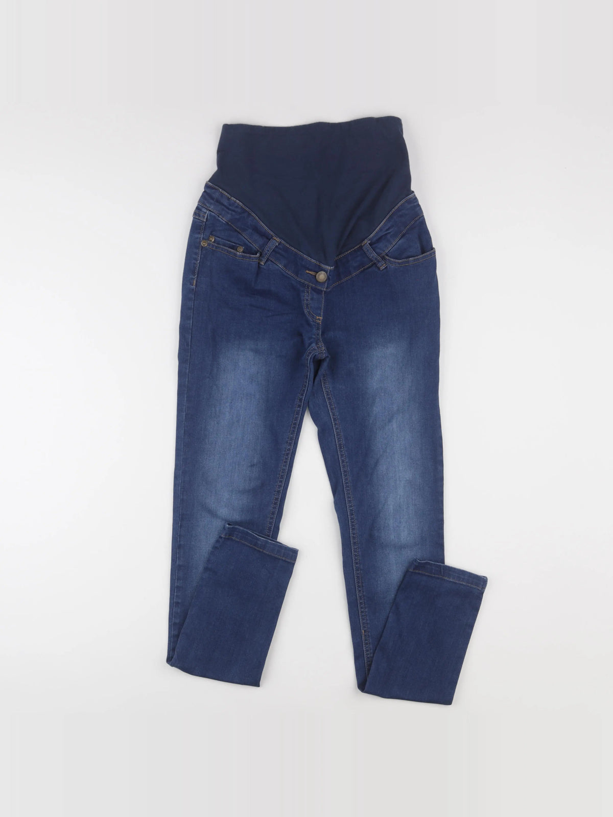 Vertbaudet - jean grossesse bleu - 34