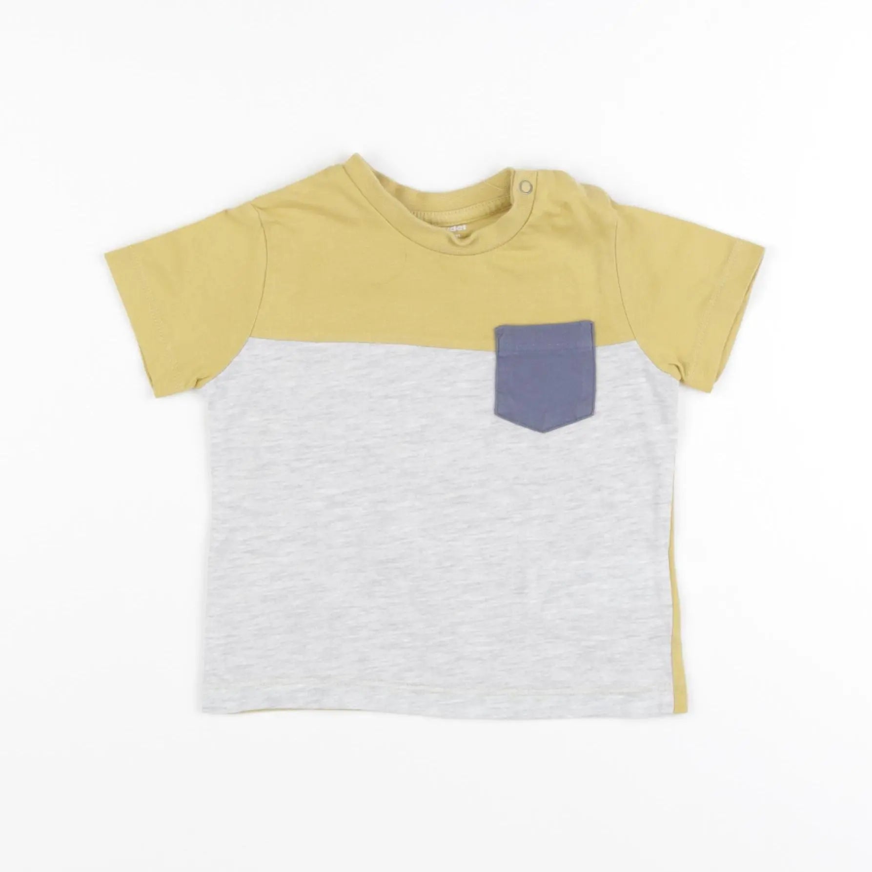 Vertbaudet - tee-shirt jaune - 9 mois