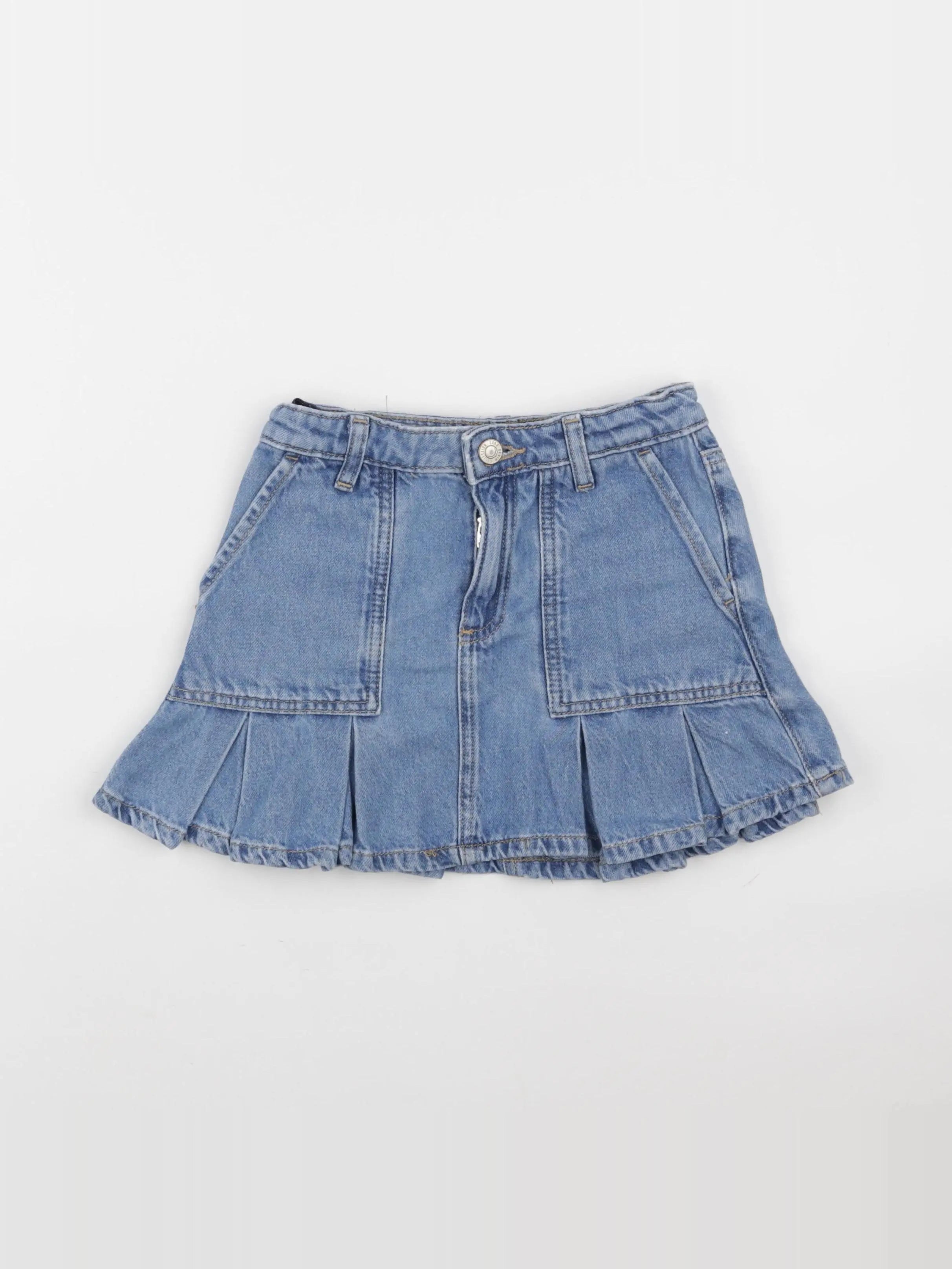 Zara - jupe bleu - 8 ans