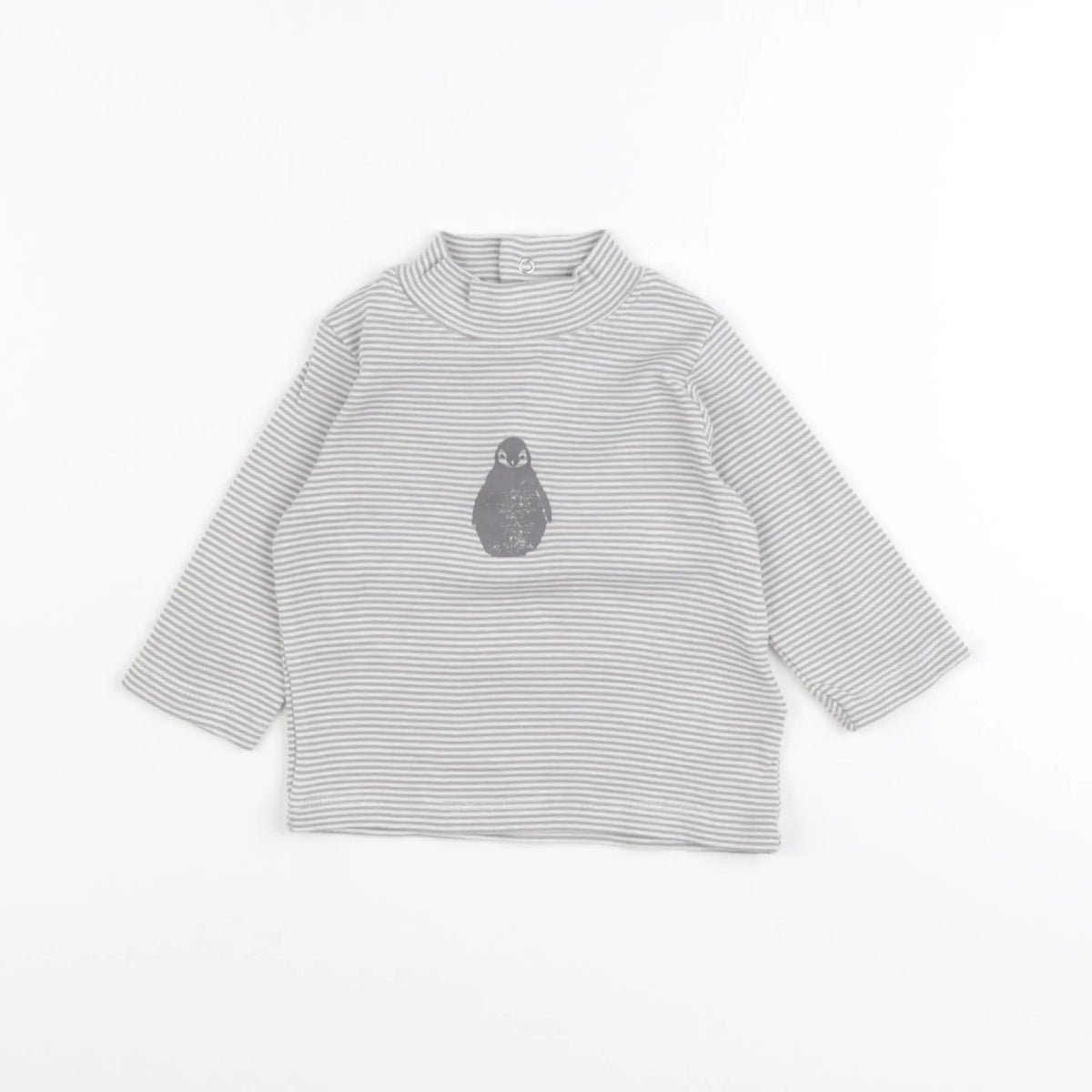 Vertbaudet - tee-shirt gris - 6 mois