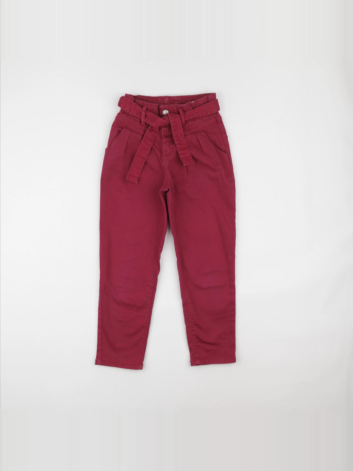 IKKS - jean rouge - 10 ans