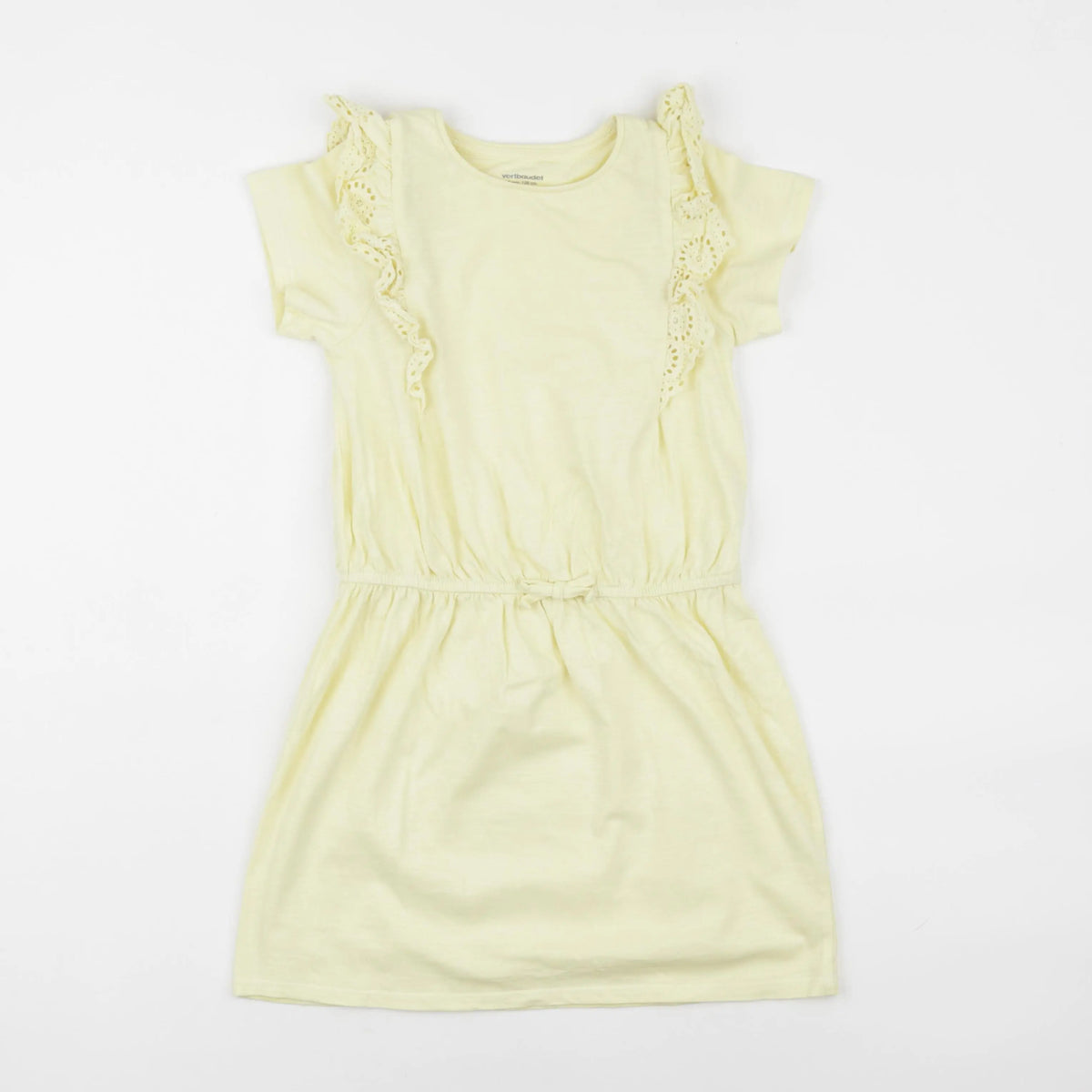 Vertbaudet - robe jaune - 8 ans