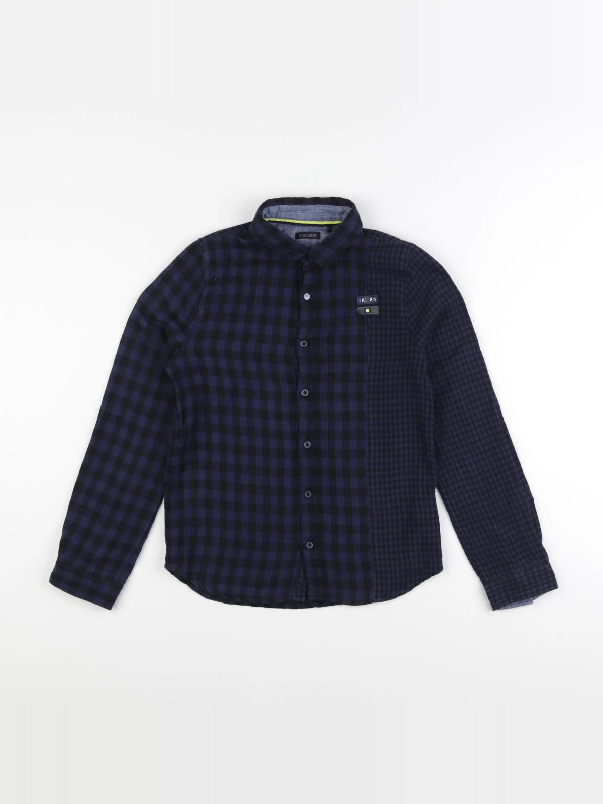 IKKS - chemise bleu - 10 ans