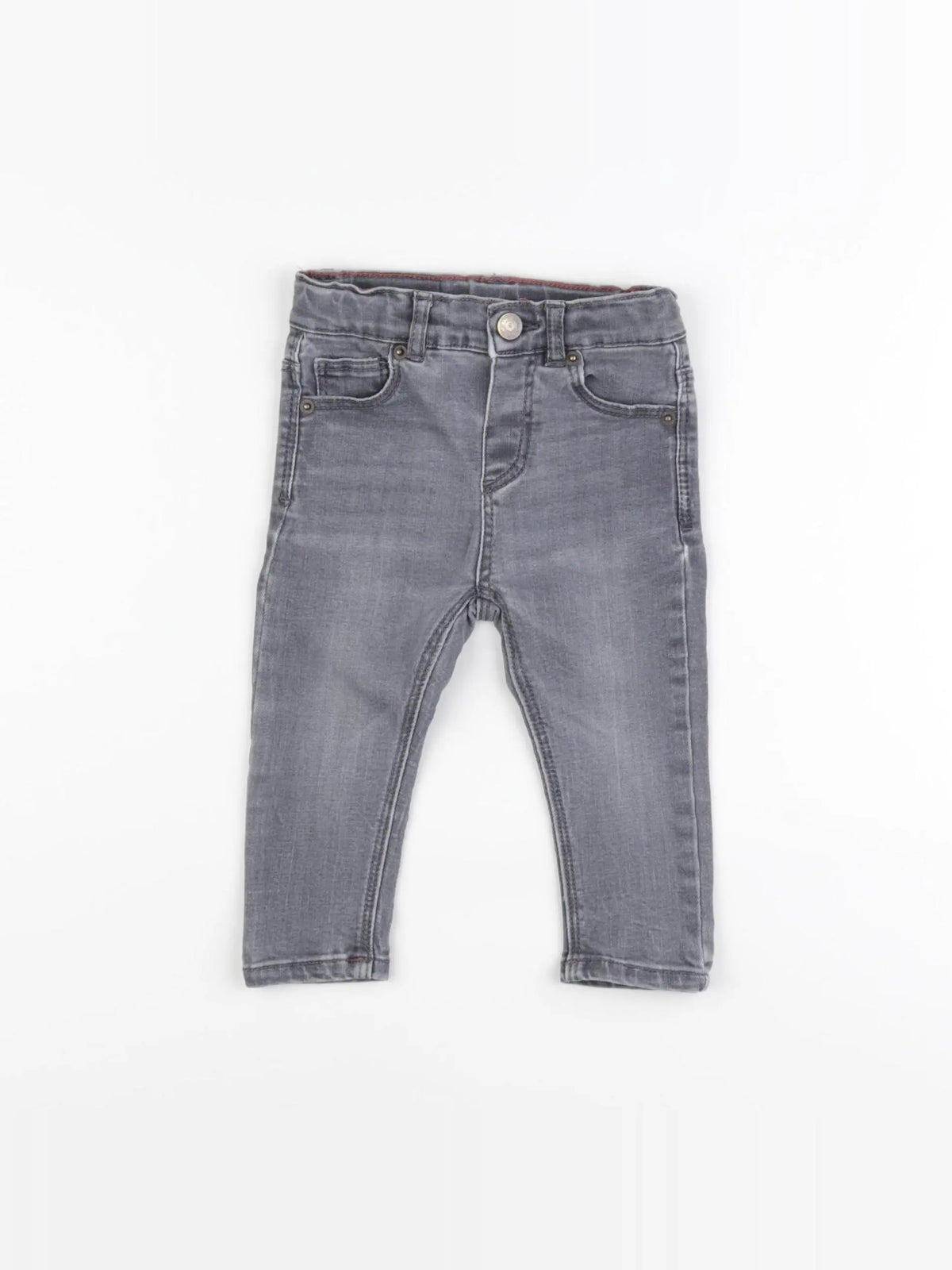 Zara - jean gris - 6/9 mois