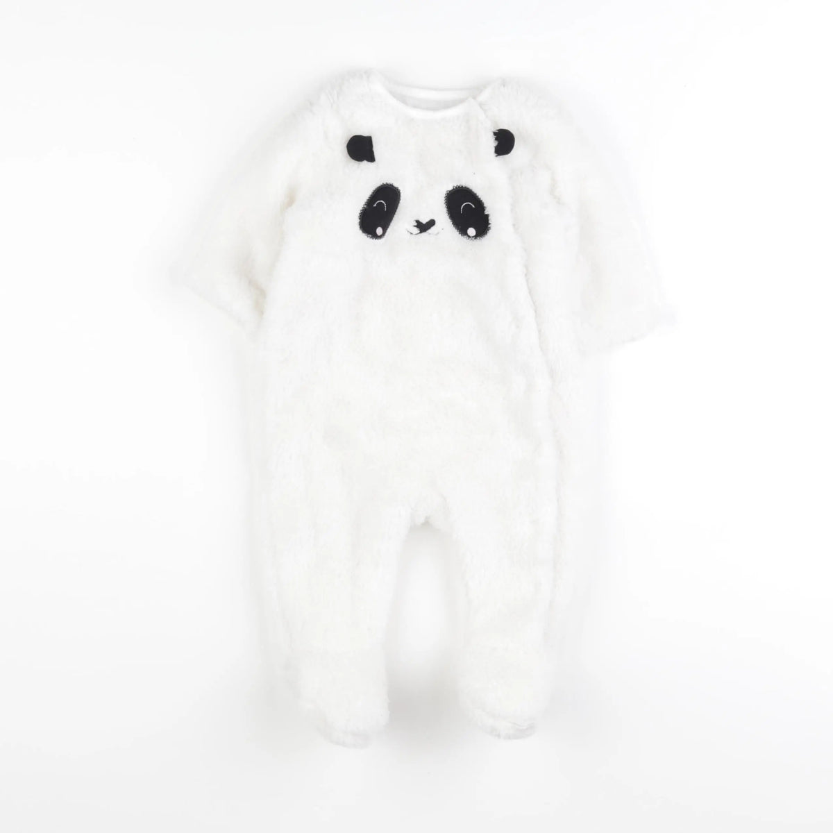 Vertbaudet - combinaison blanc - 3 mois