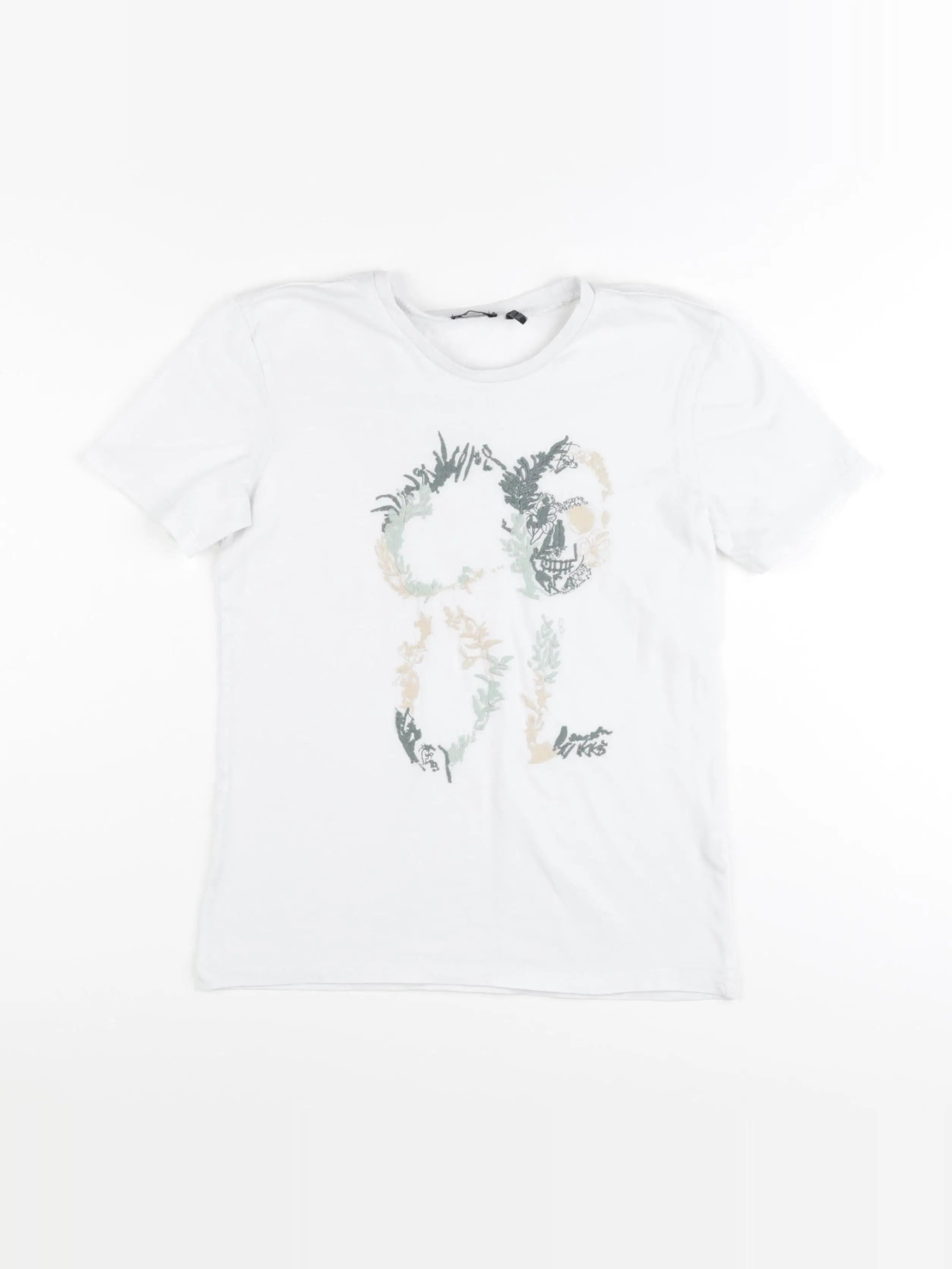 IKKS - tee-shirt blanc - 10 ans