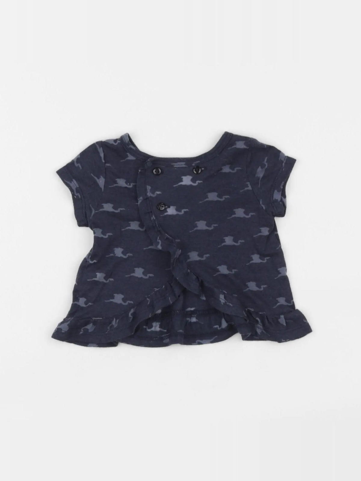 IKKS - tee-shirt bleu - 3 mois