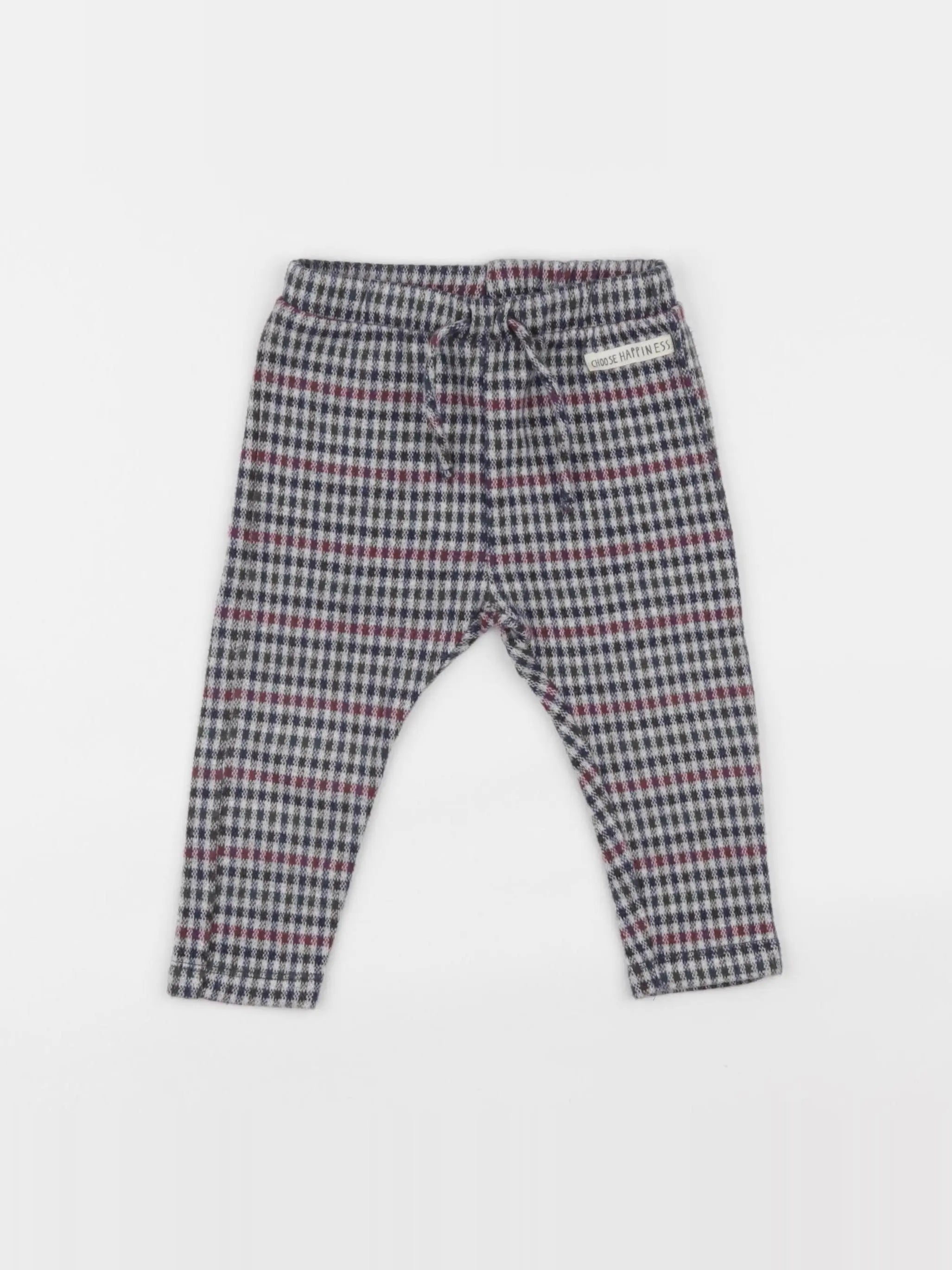 Zara - pantalon multicolore - 9/12 mois