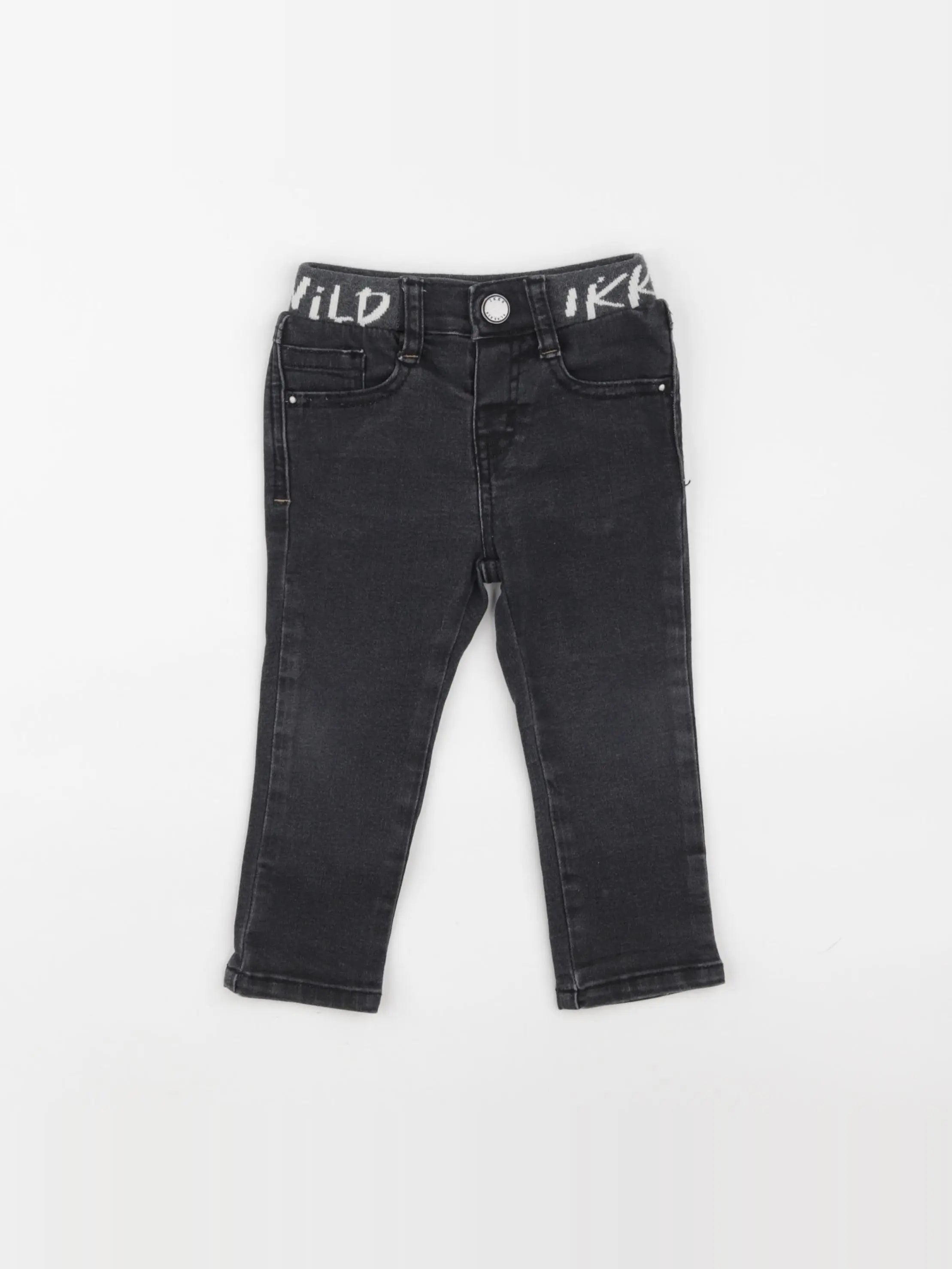 IKKS - jean gris - 18 mois