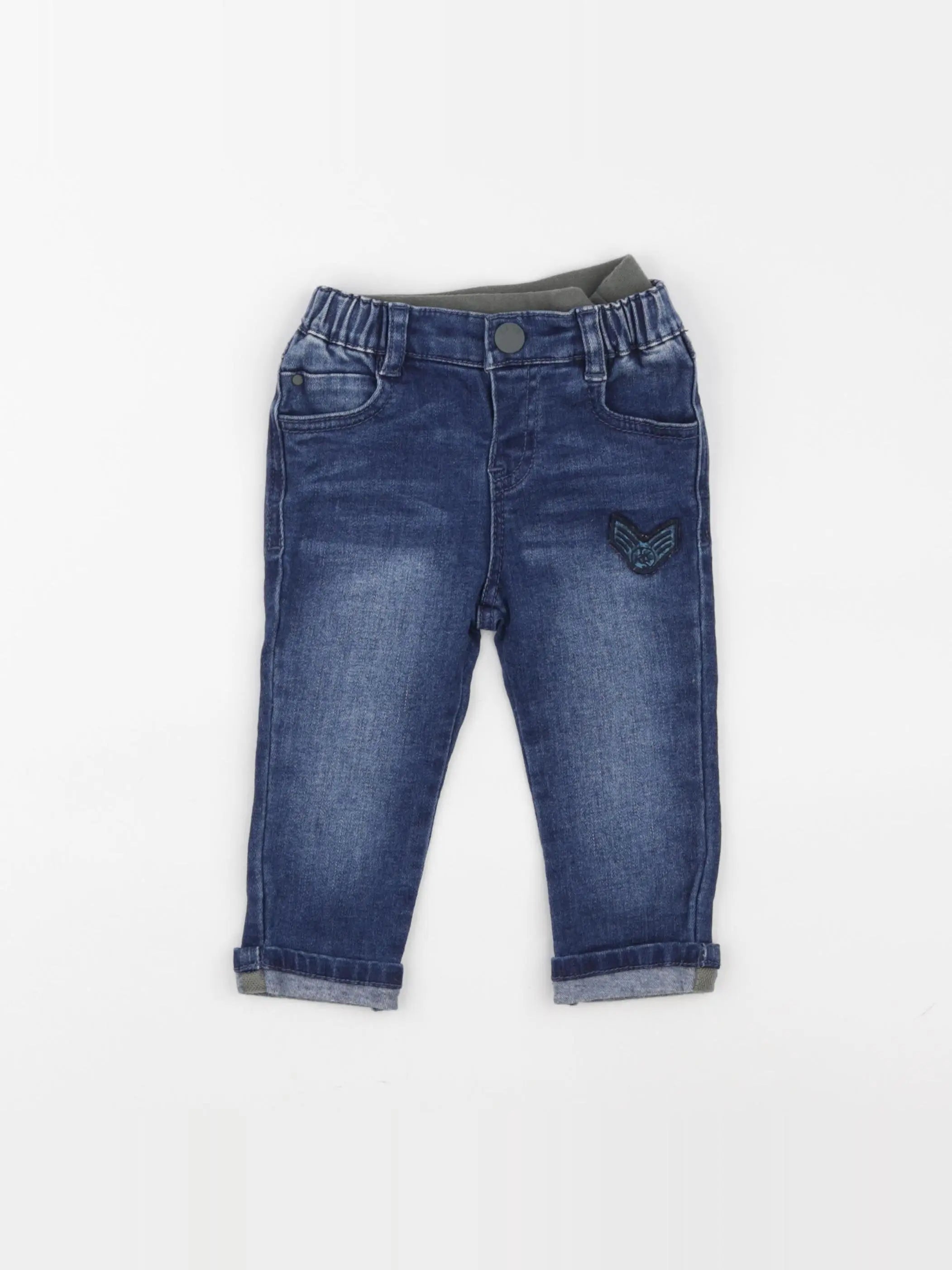 IKKS - jean bleu - 12 mois