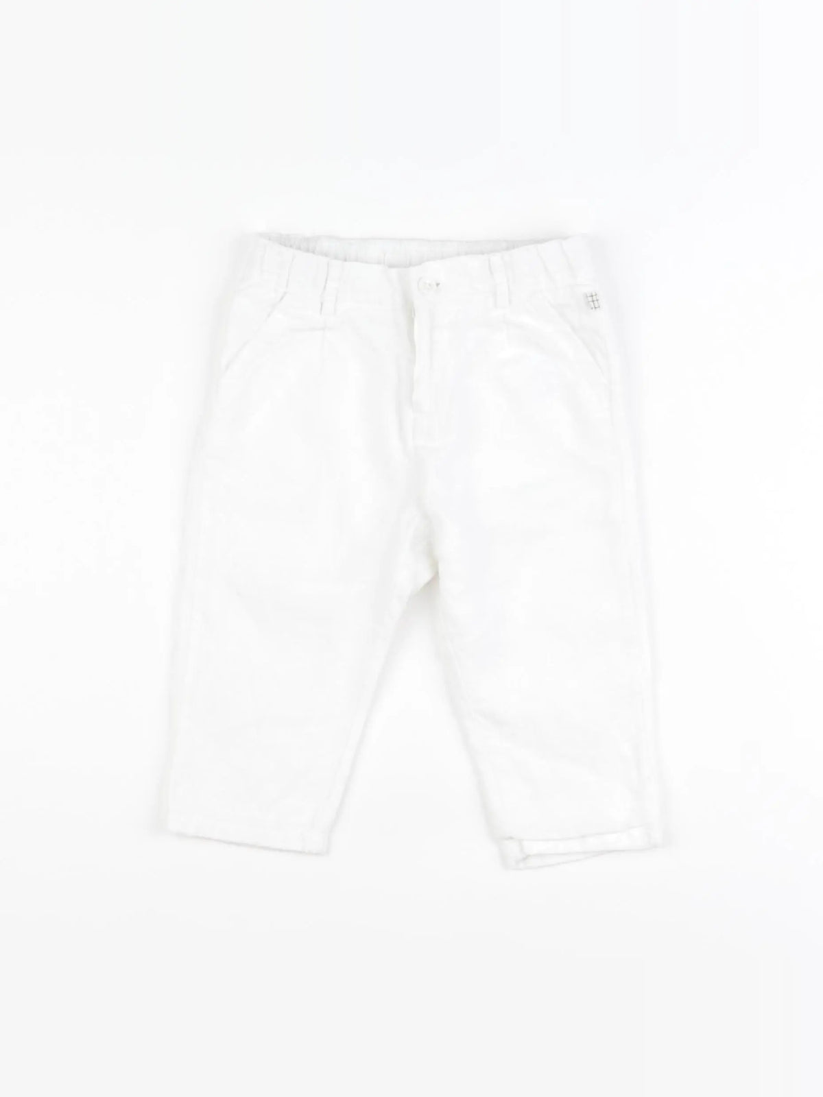 Carrément Beau - pantalon blanc - 12 mois