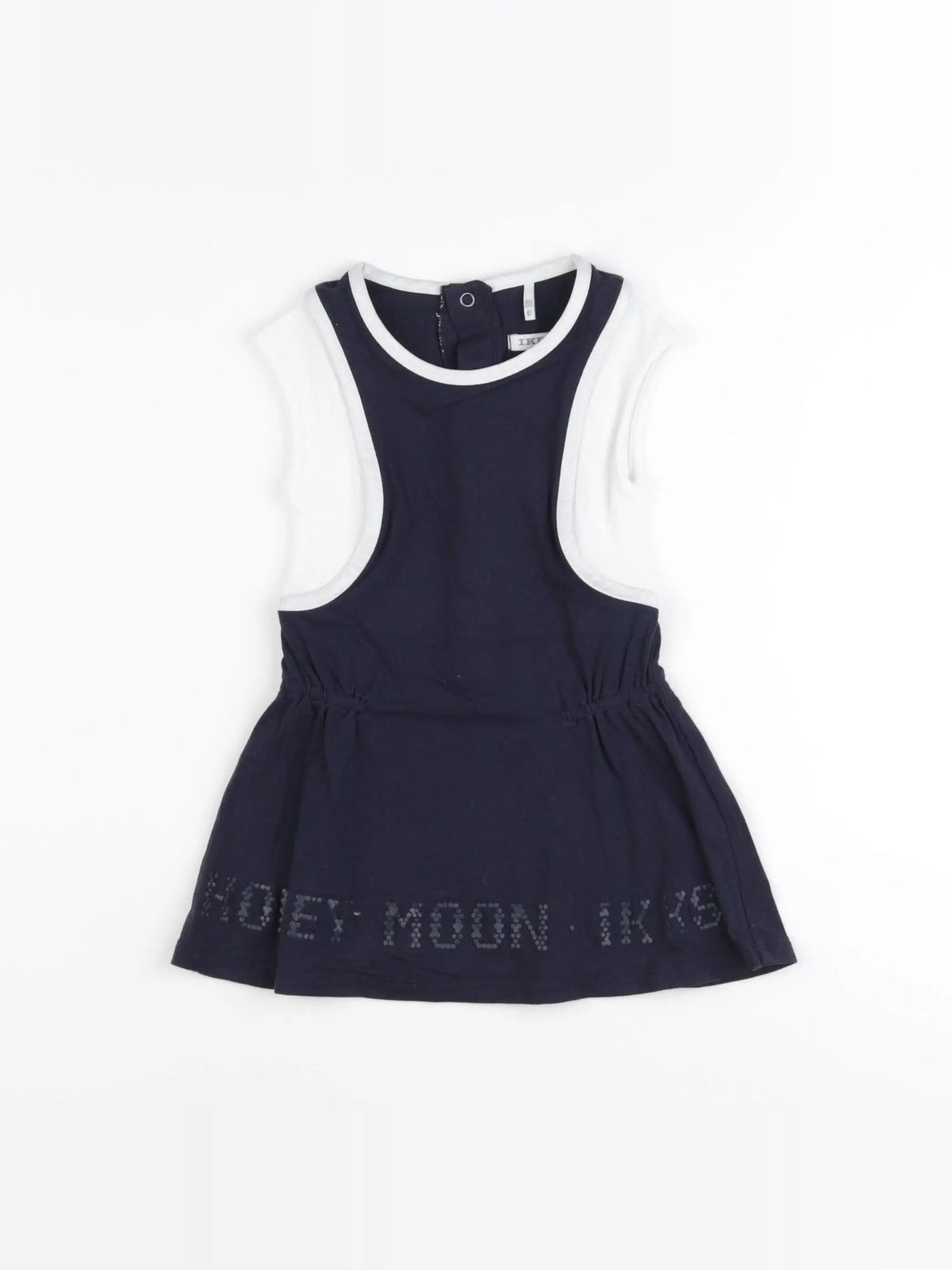 IKKS - robe bleu - 18 mois