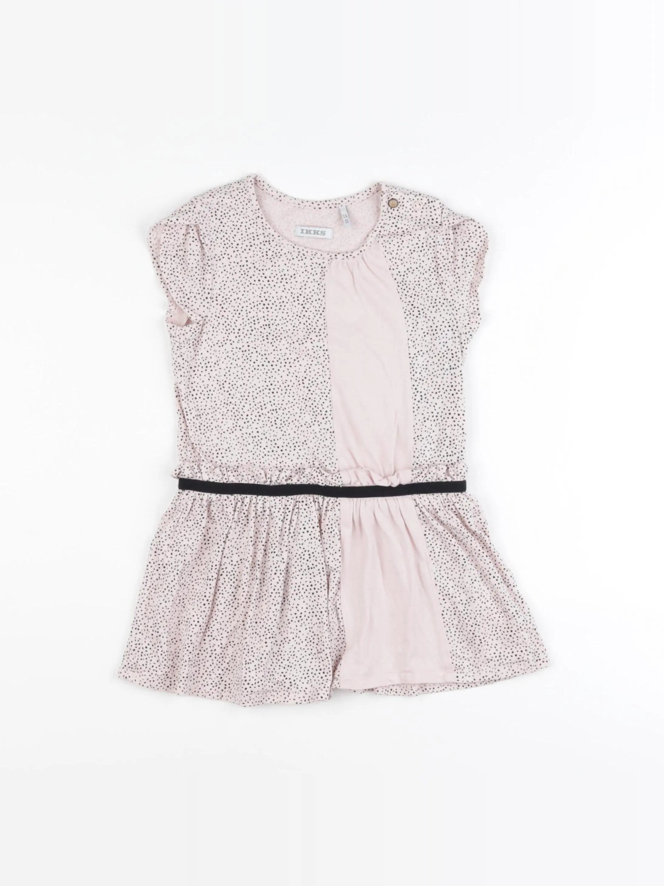 IKKS - robe rose - 2 ans