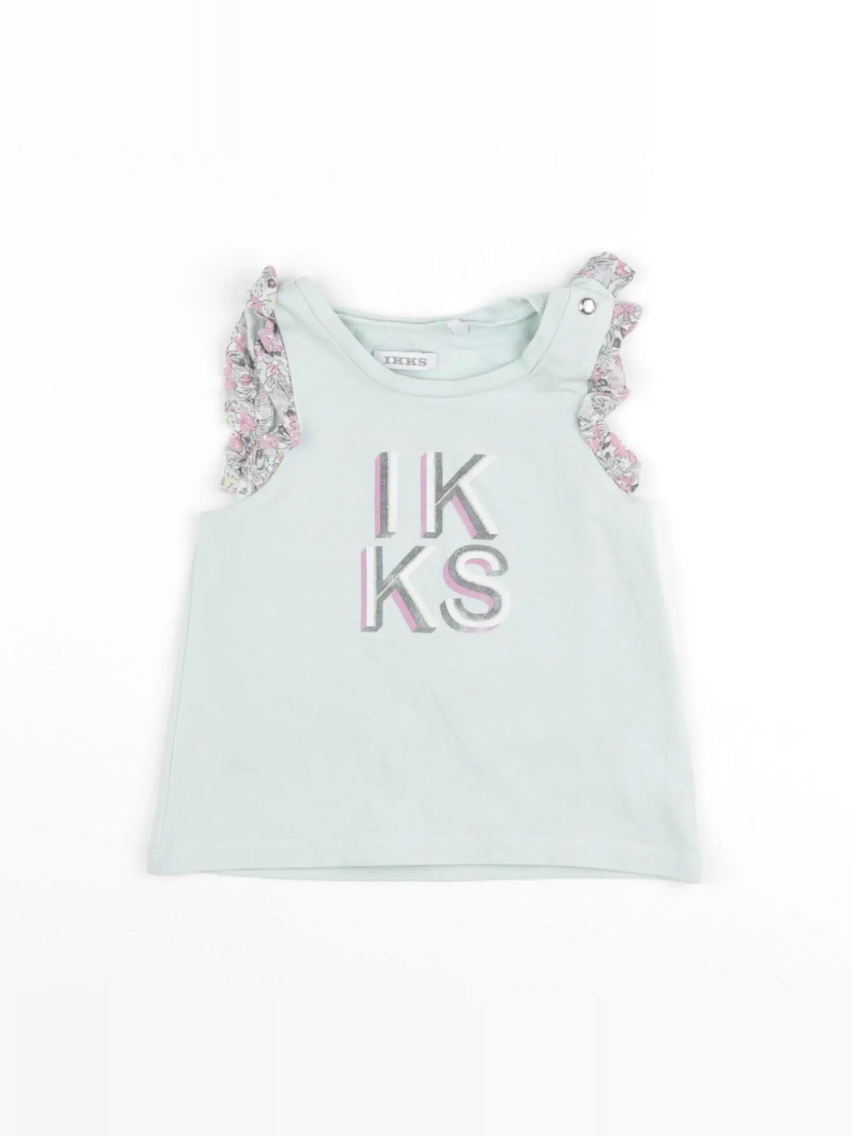 IKKS - tee-shirt bleu - 18 mois