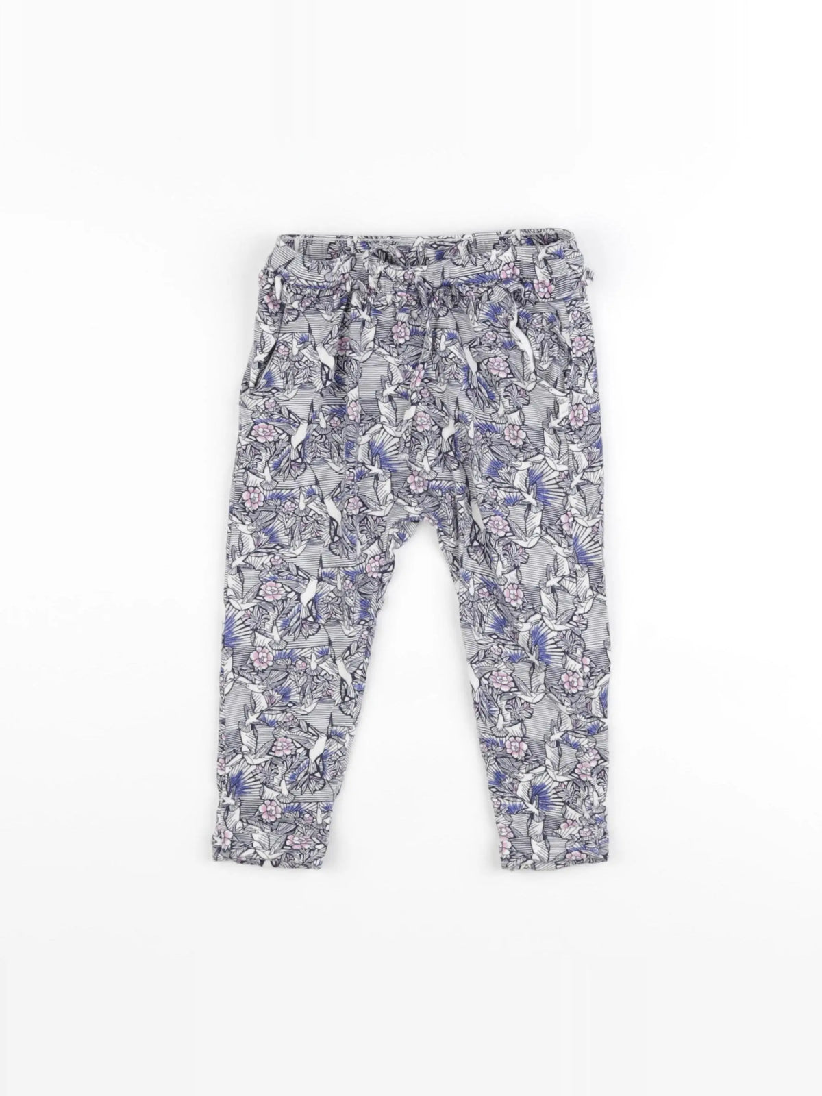 IKKS - sarouel bleu - 12 mois