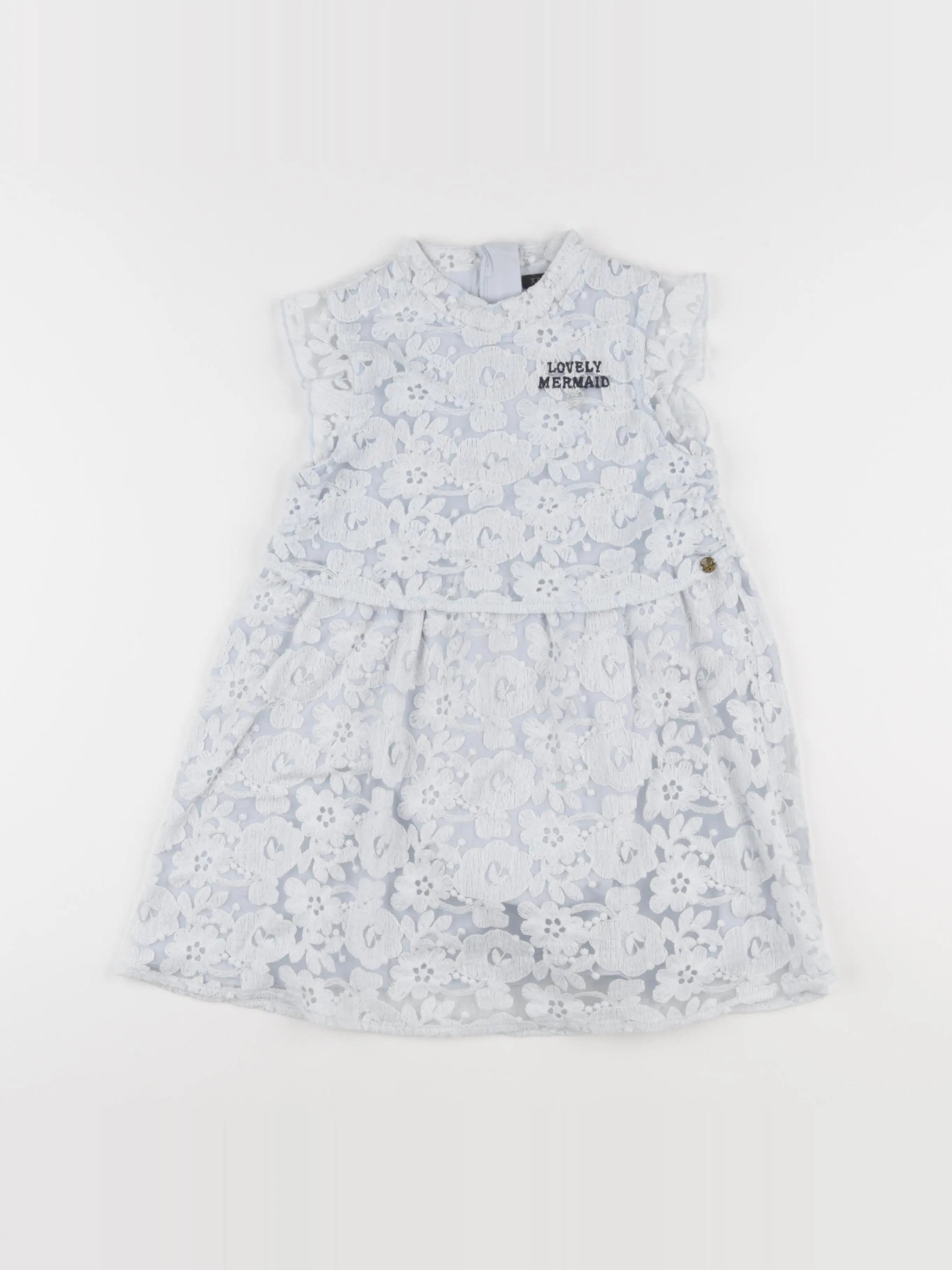 IKKS - robe bleu - 6 ans
