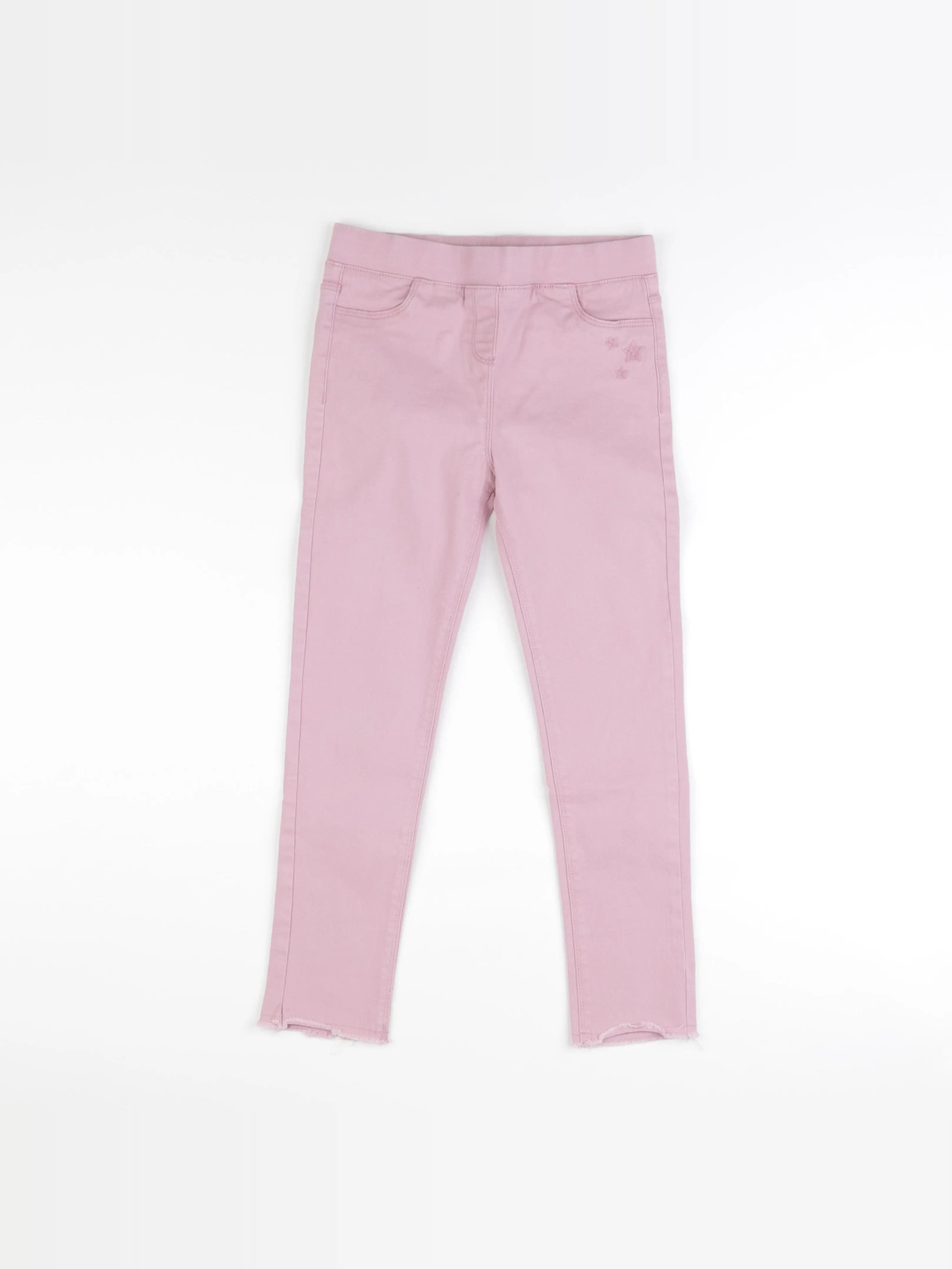 Vertbaudet - jegging rose - 9 ans
